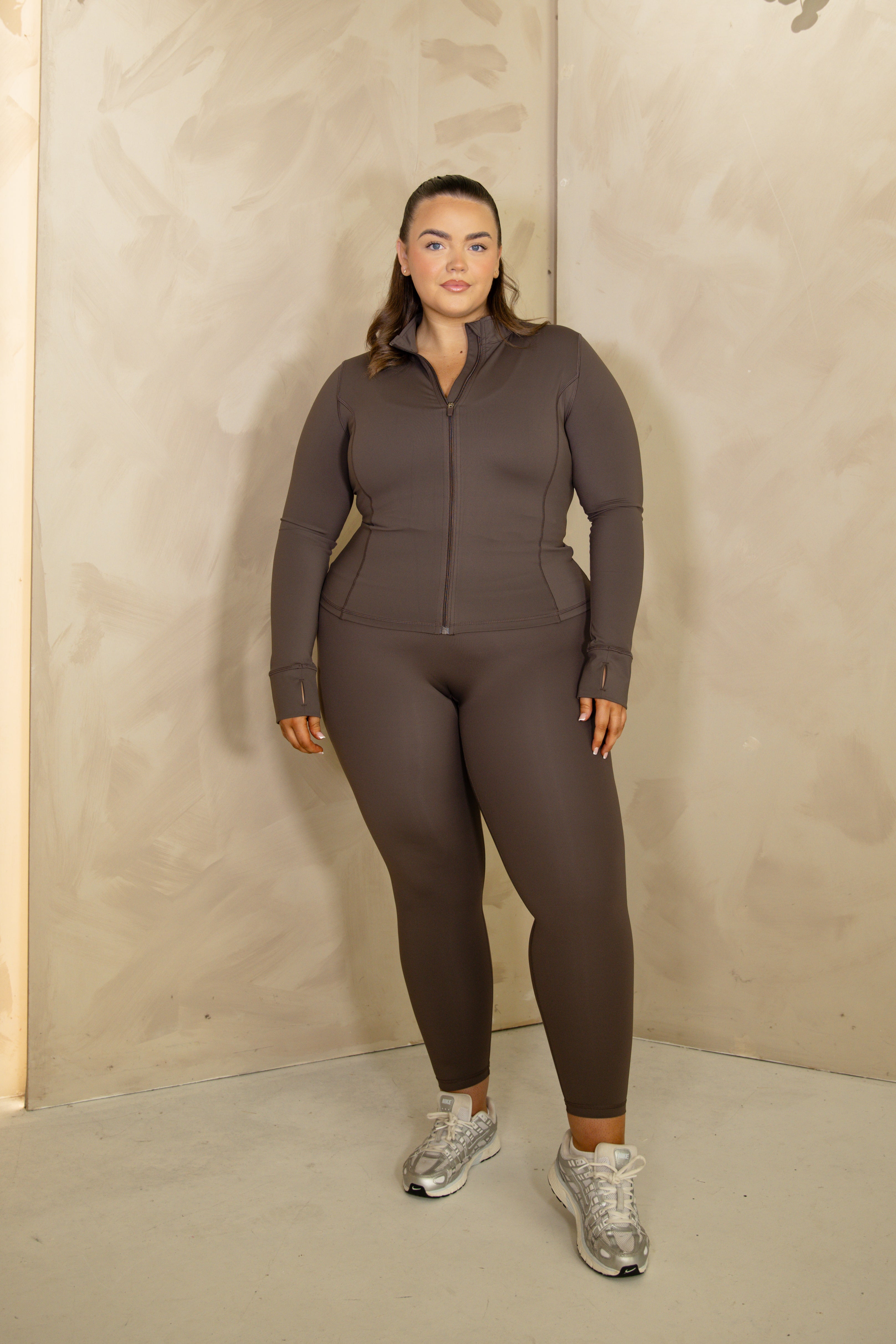 Espresso second skin leggings