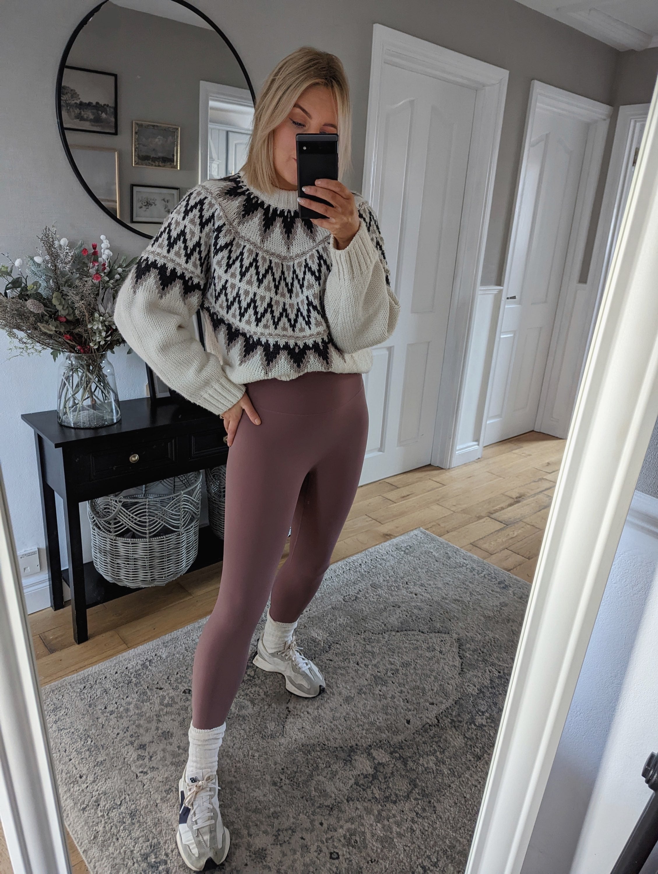 Smoked Mauve second skin leggings