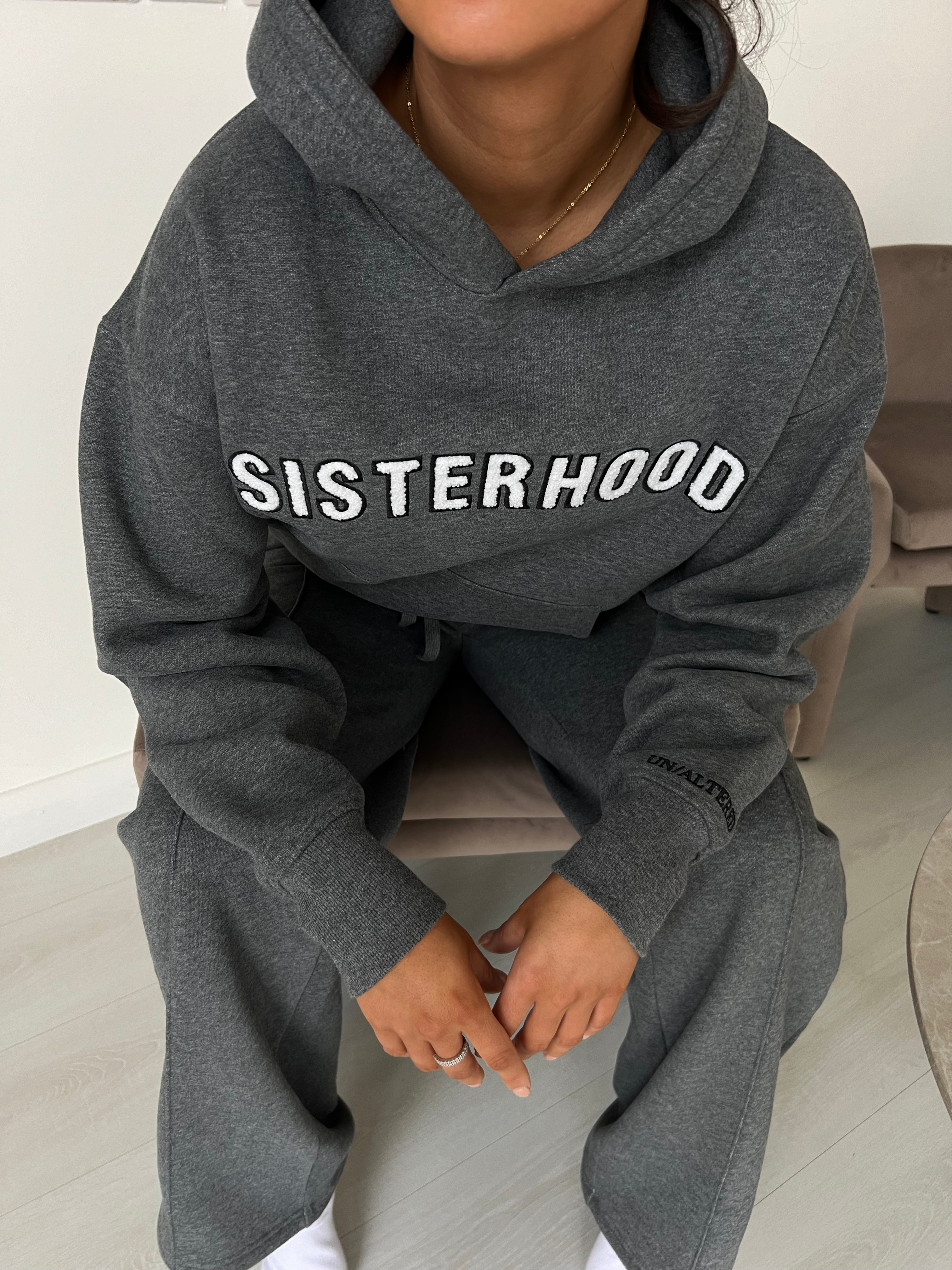 Dark Grey Sisterhood Hoodie