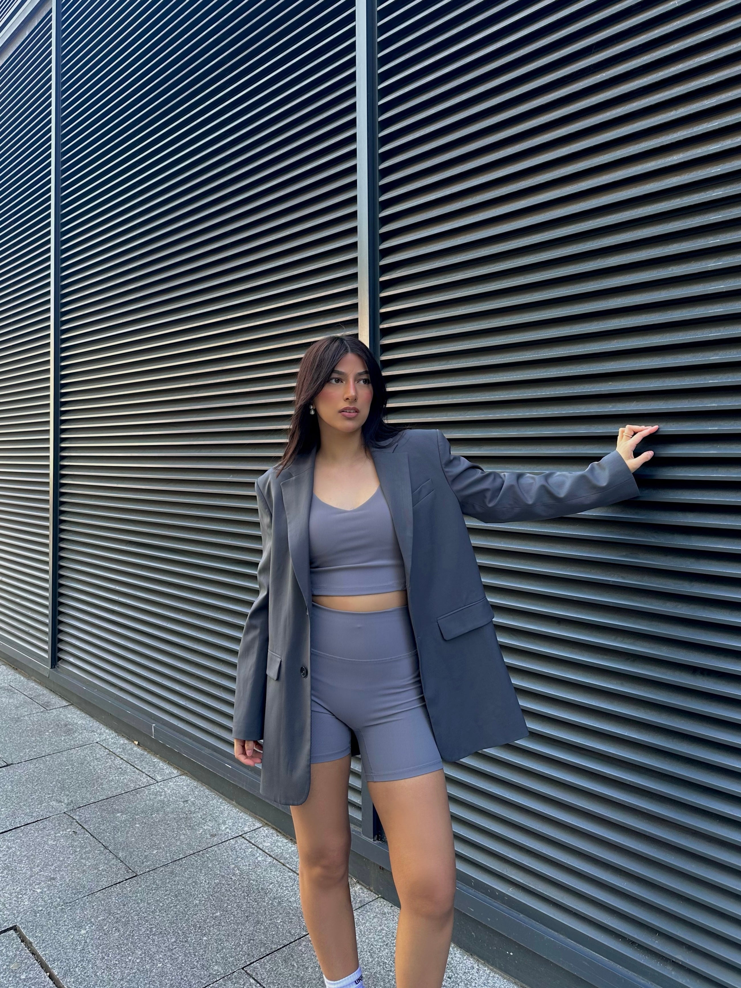 Ice Grey Tank Bra