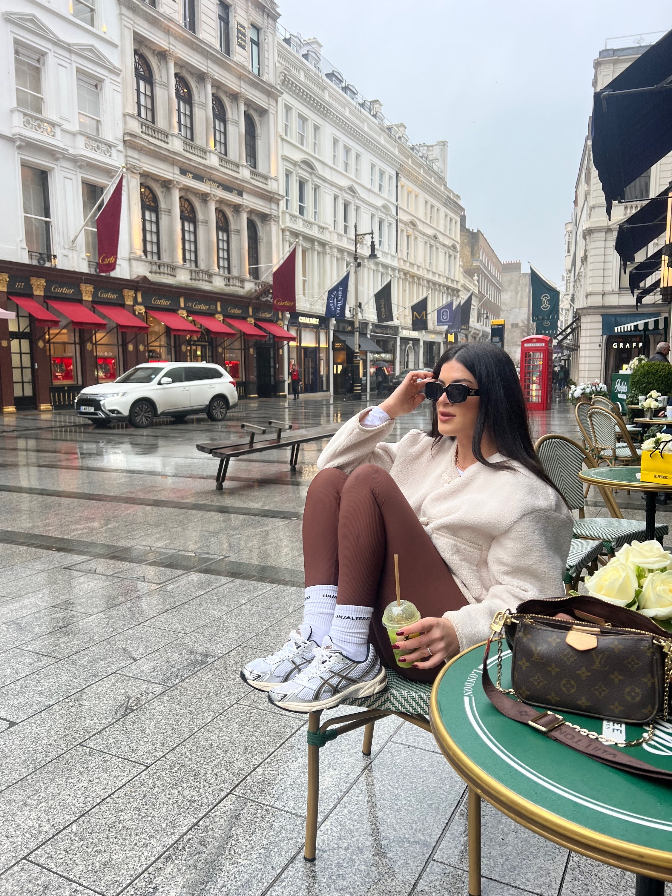 Cocoa Ribbed Leggings