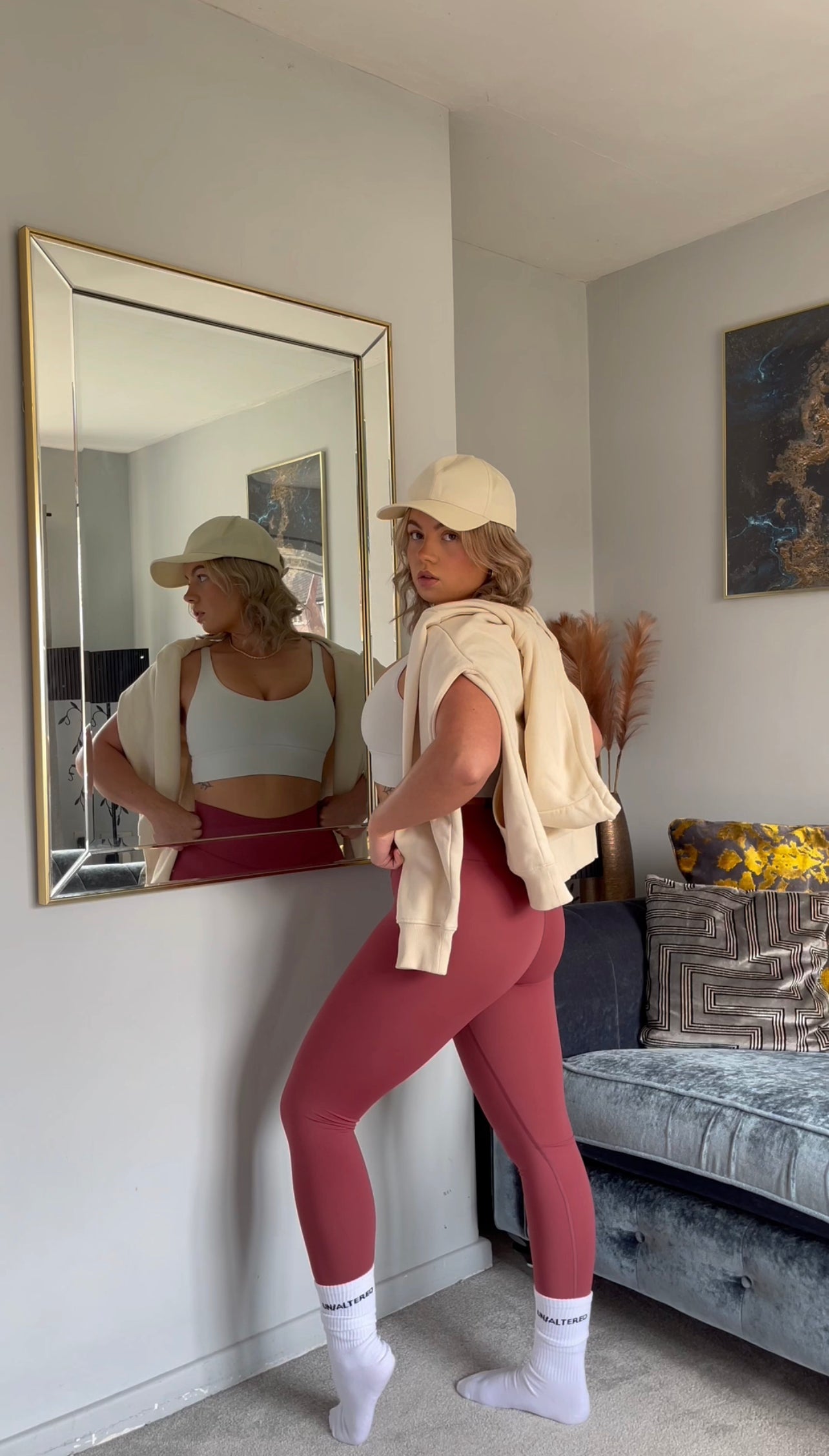 Cherry second skin leggings