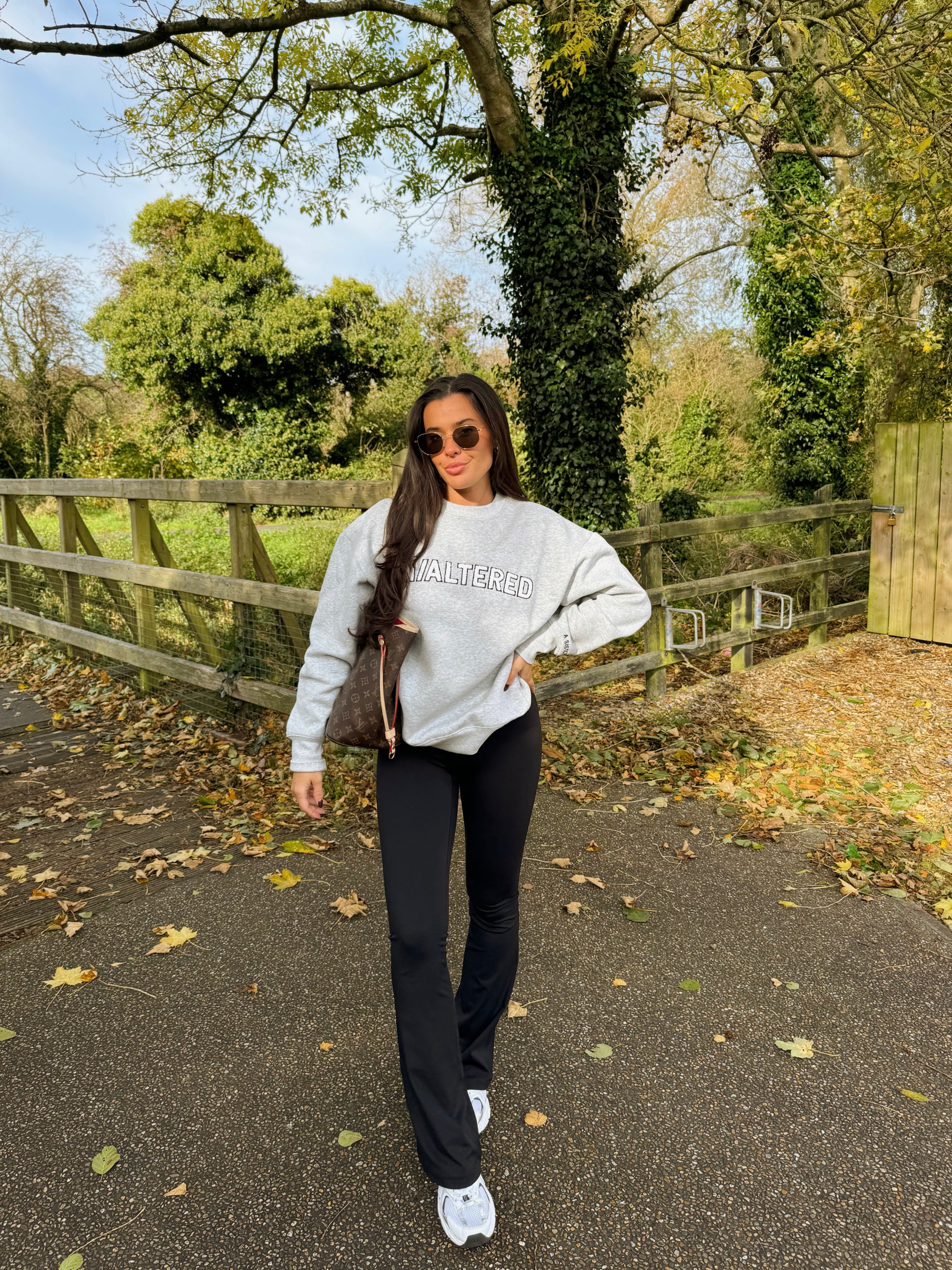 Black Flared Leggings