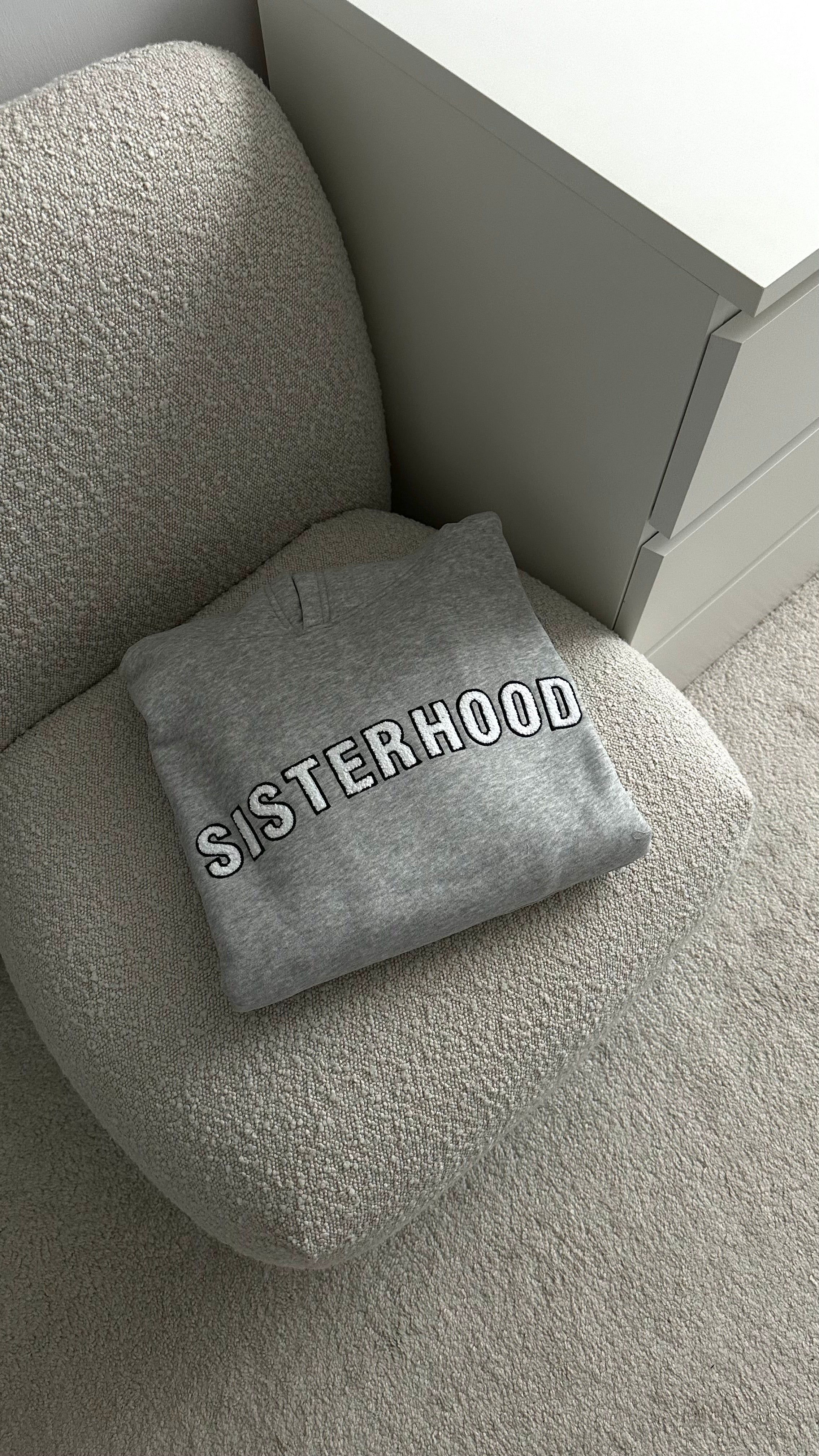 Light Grey Sisterhood Hoodie
