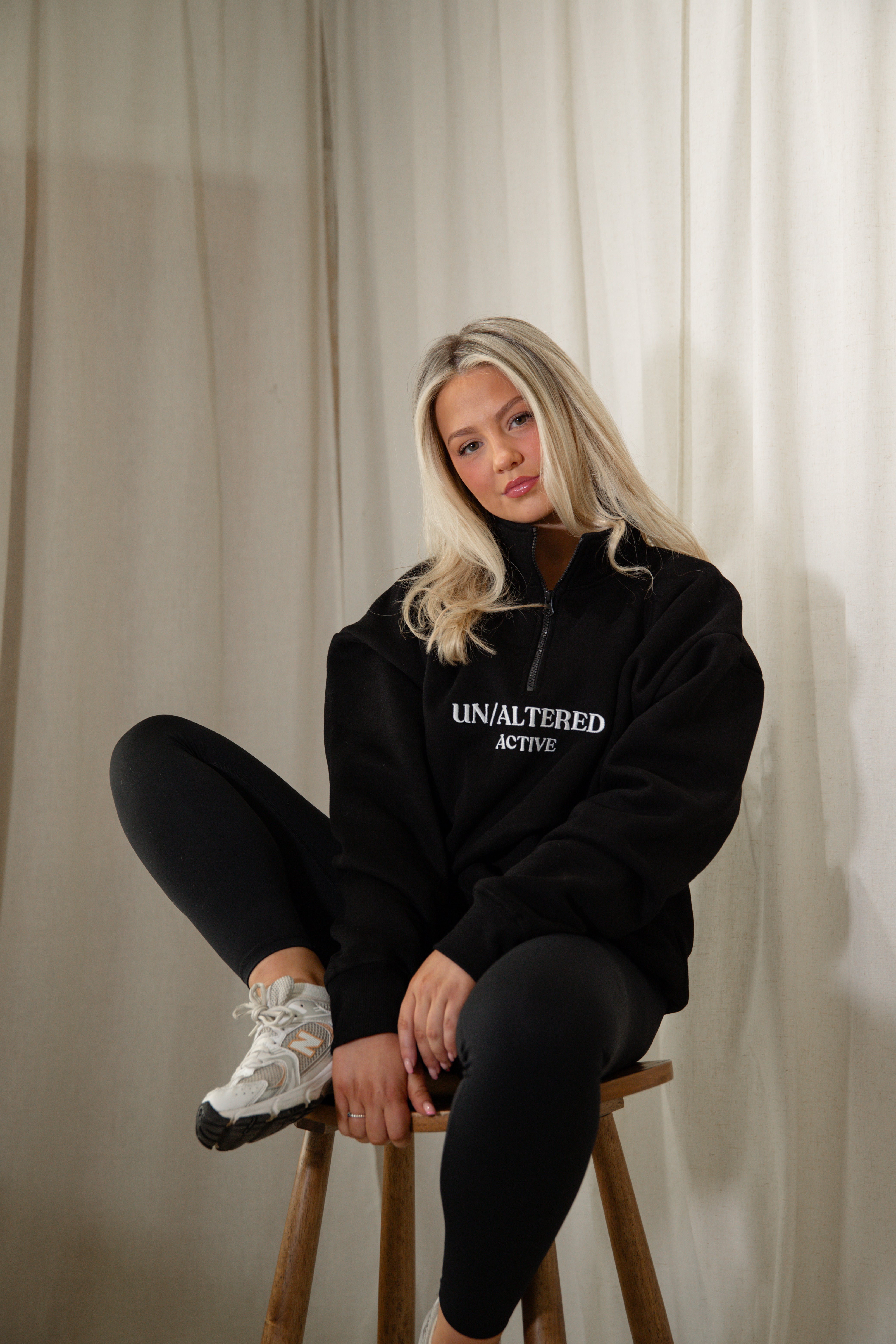 Midnight - Black Quarter Zip
