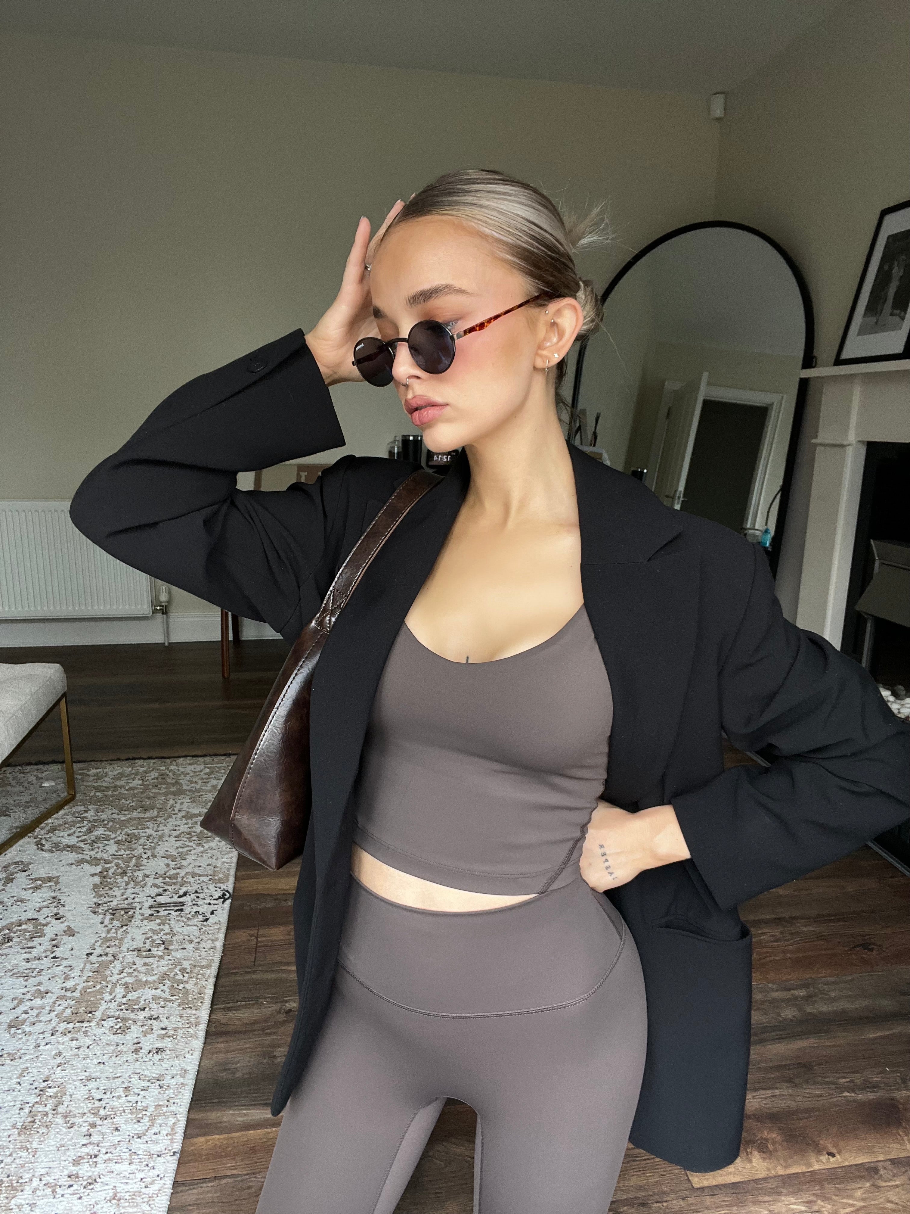 Espresso Premium Tank Bra