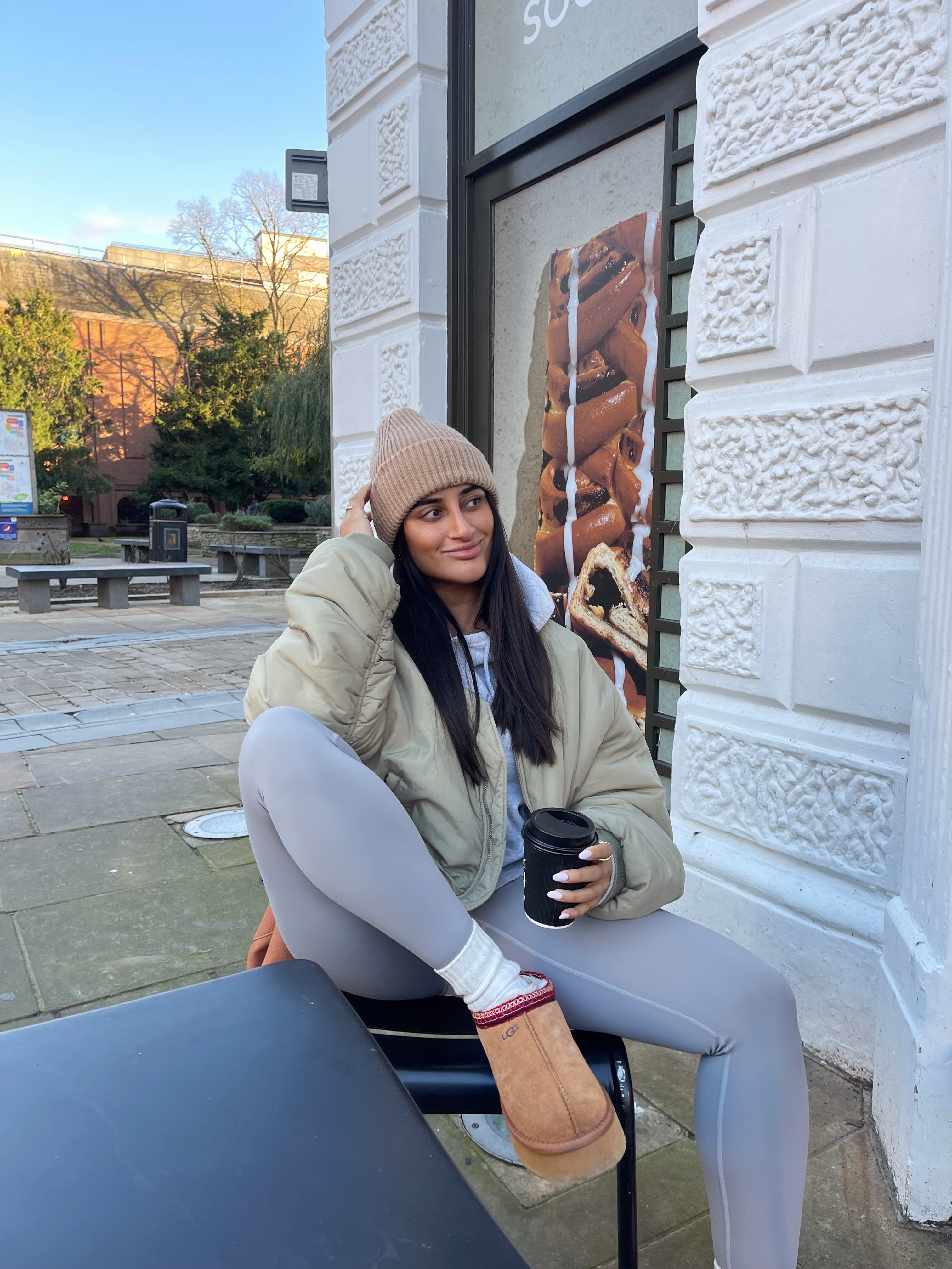 Dove Grey Premium Second Skin Leggings