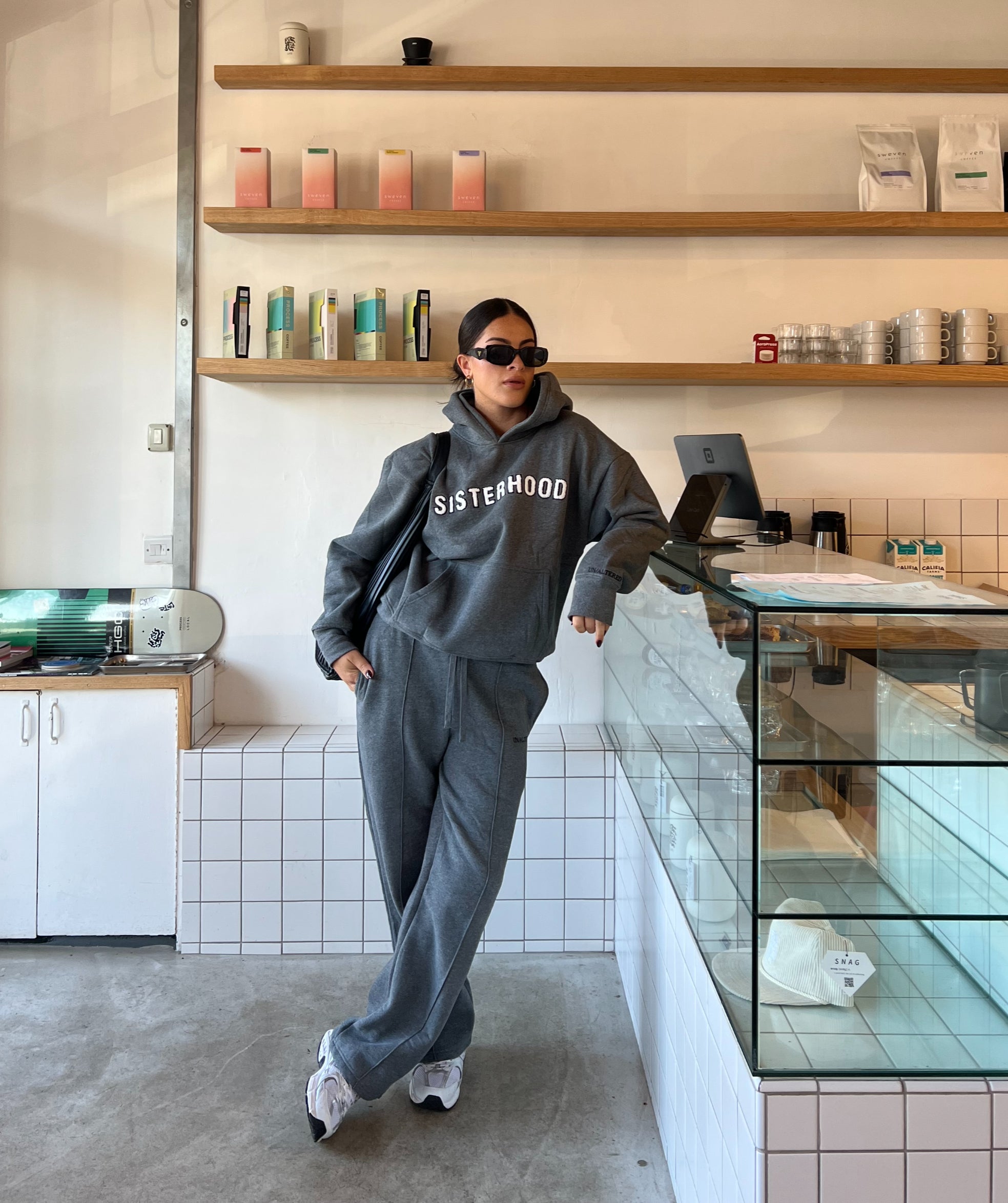 Dark Grey Sisterhood Hoodie