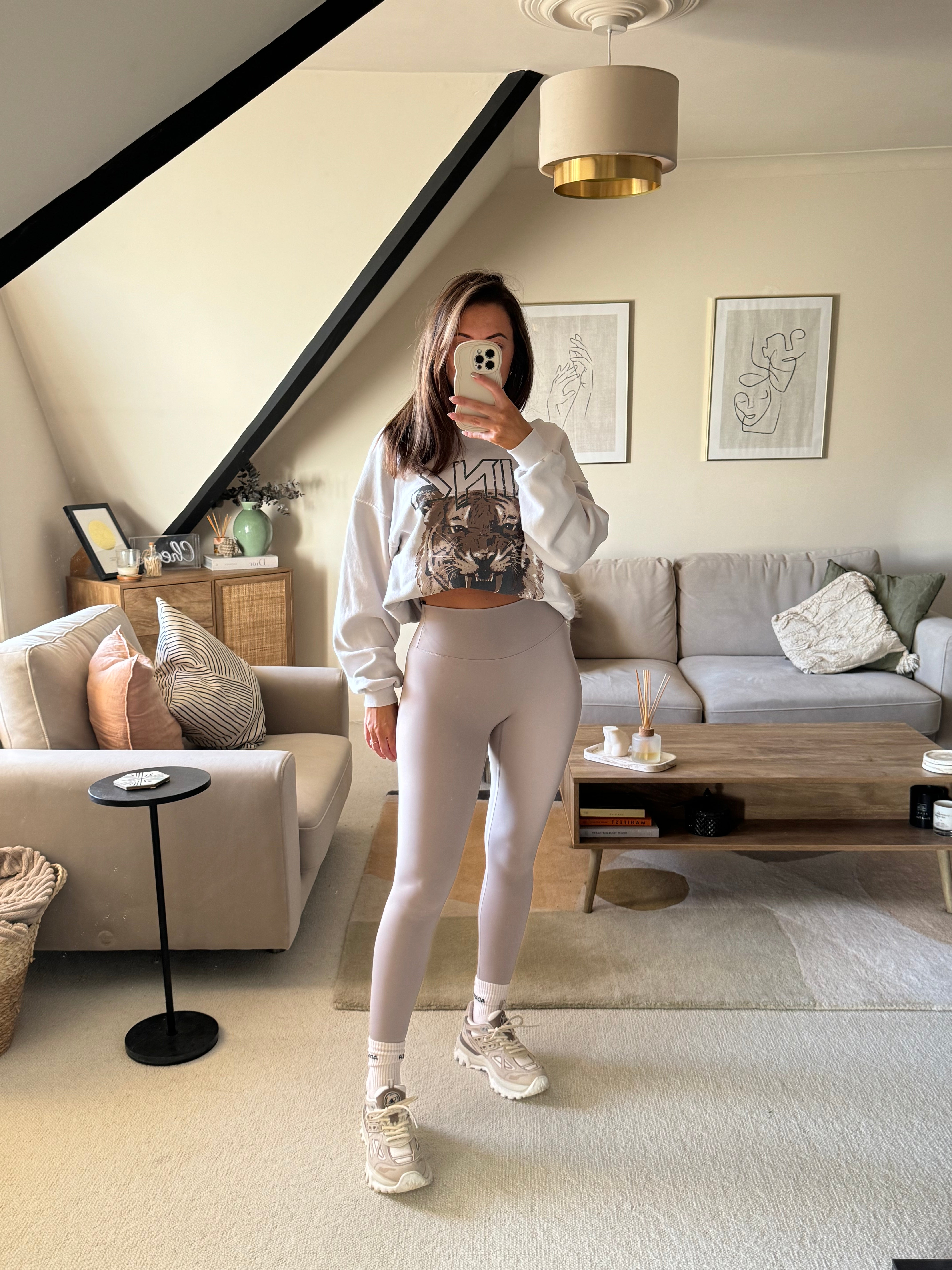 Nude Beige Premium Second Skin Leggings