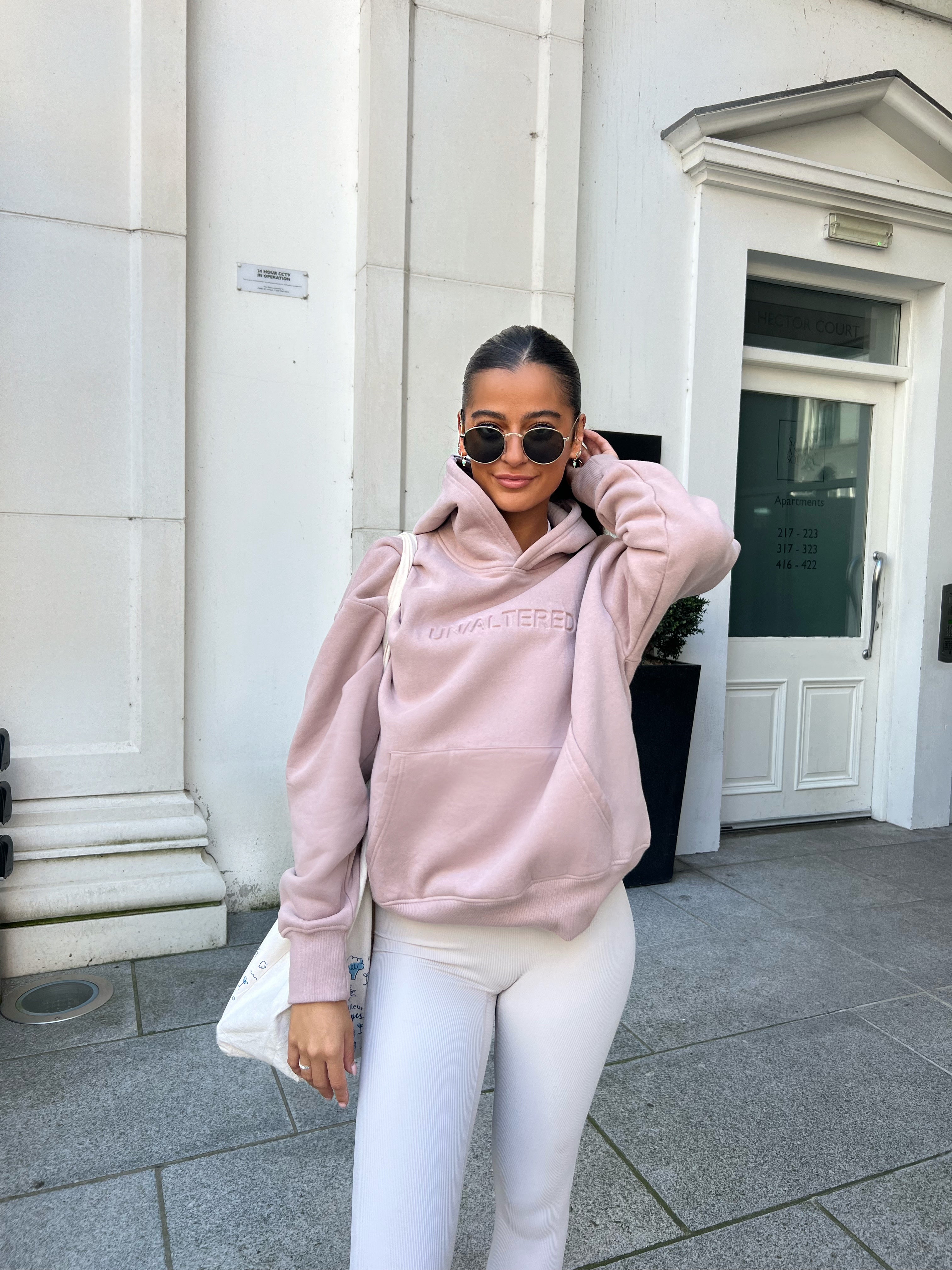 Nude Oversized Hoodie