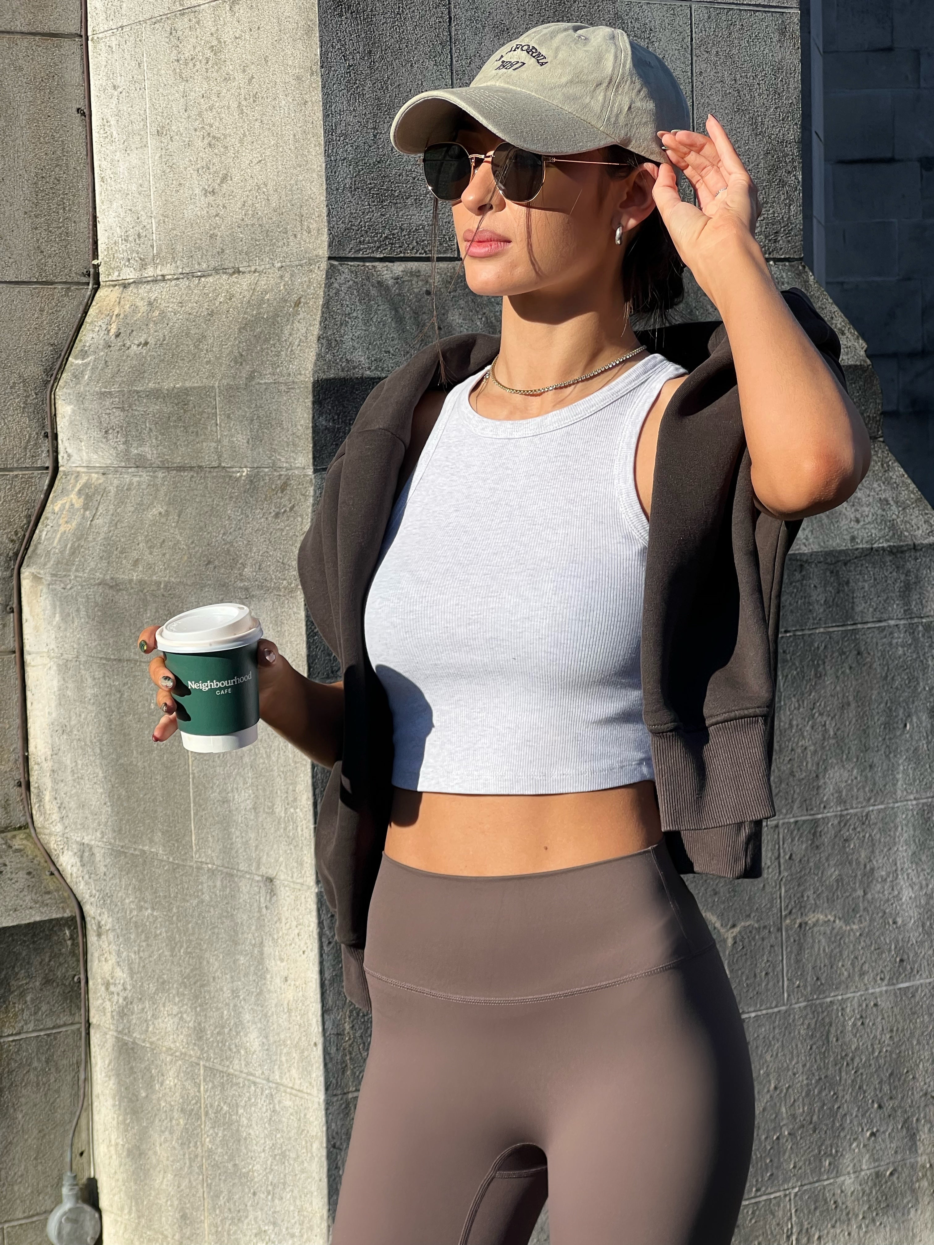 Espresso Premium Second Skin Leggings