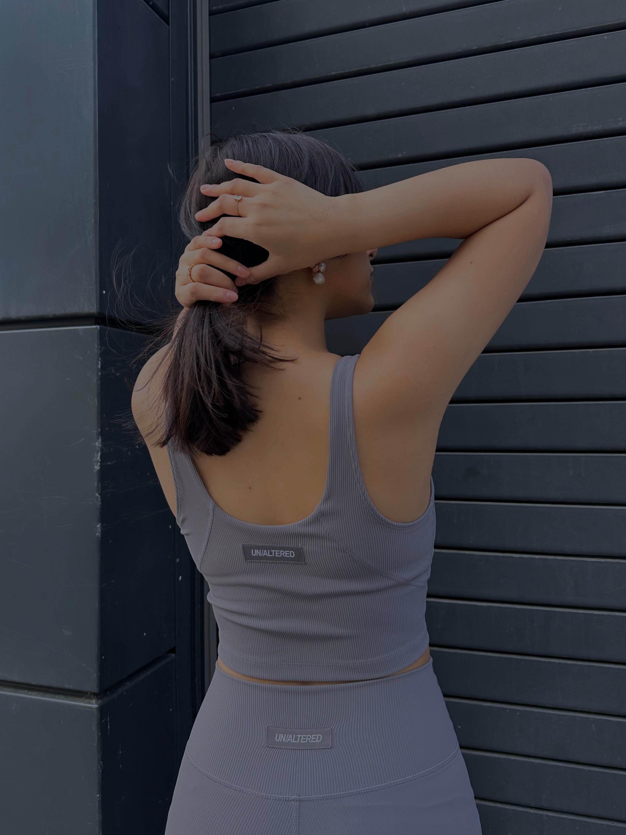 Ice Grey Tank Bra