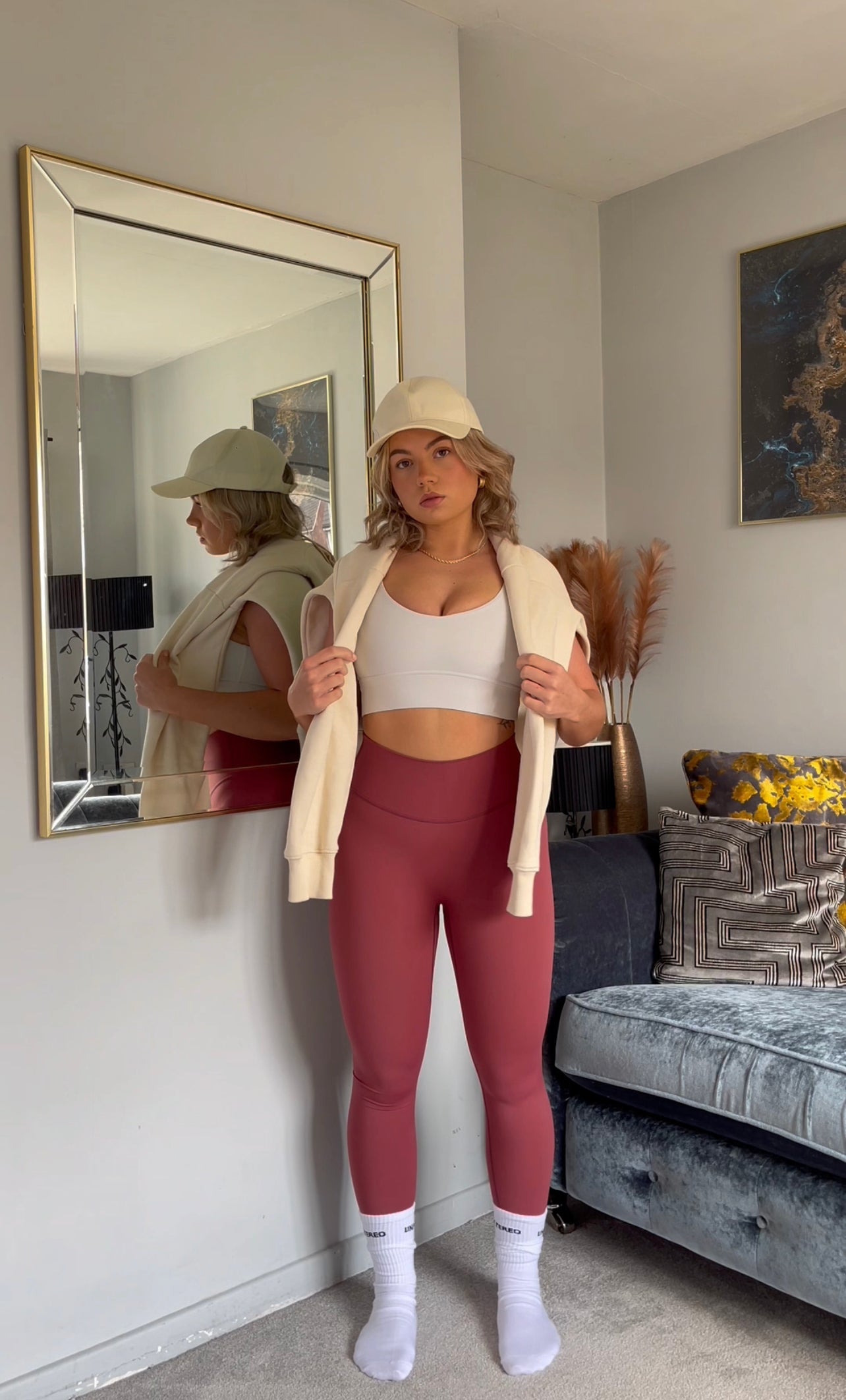 Cherry second skin leggings