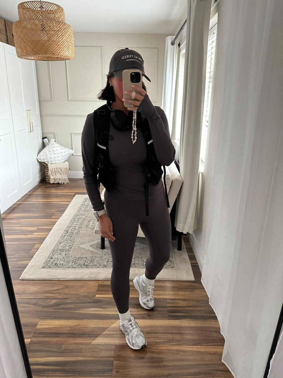 Grey Sports Cap