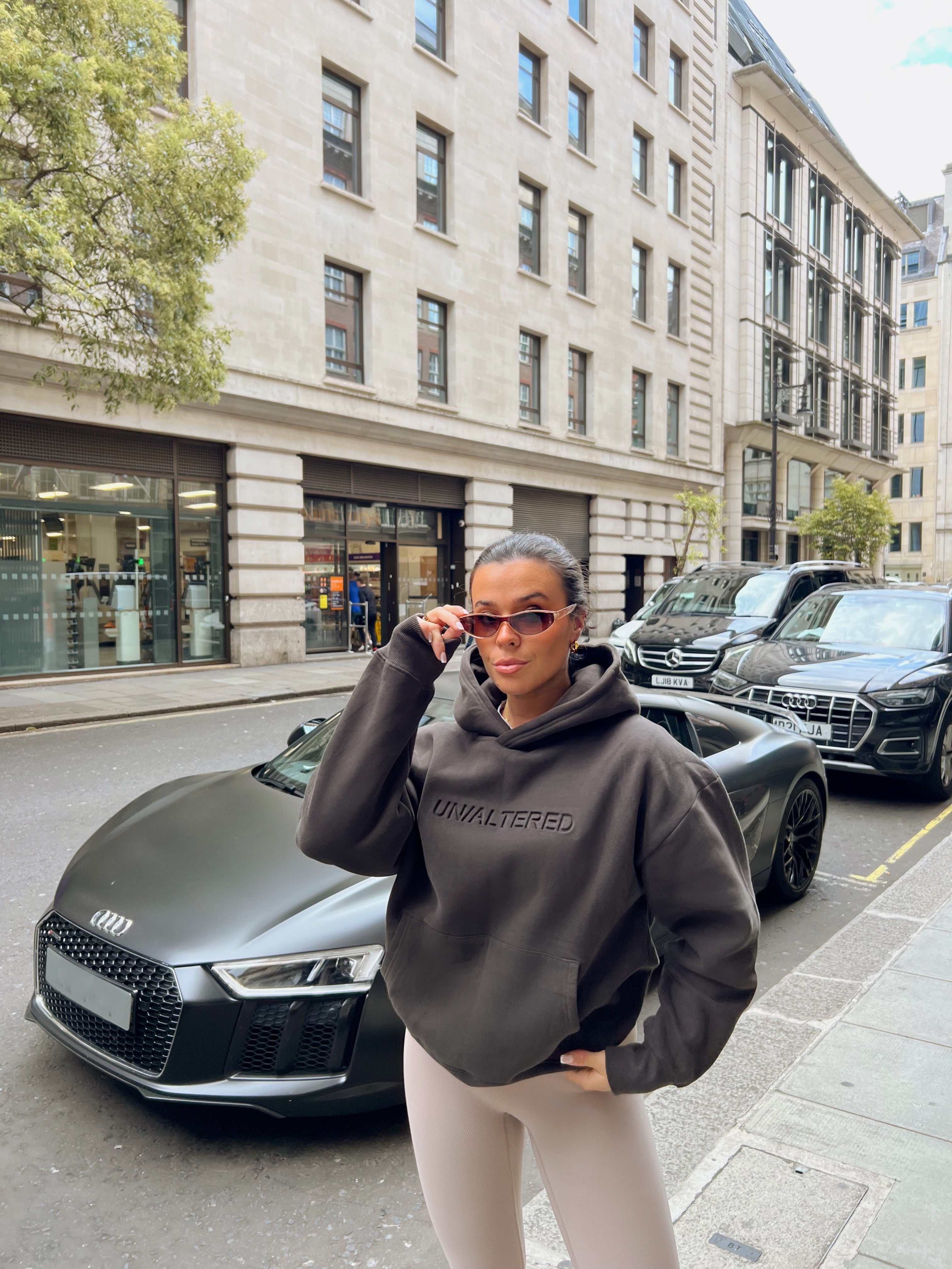 Coffee Bean Oversized Hoodie