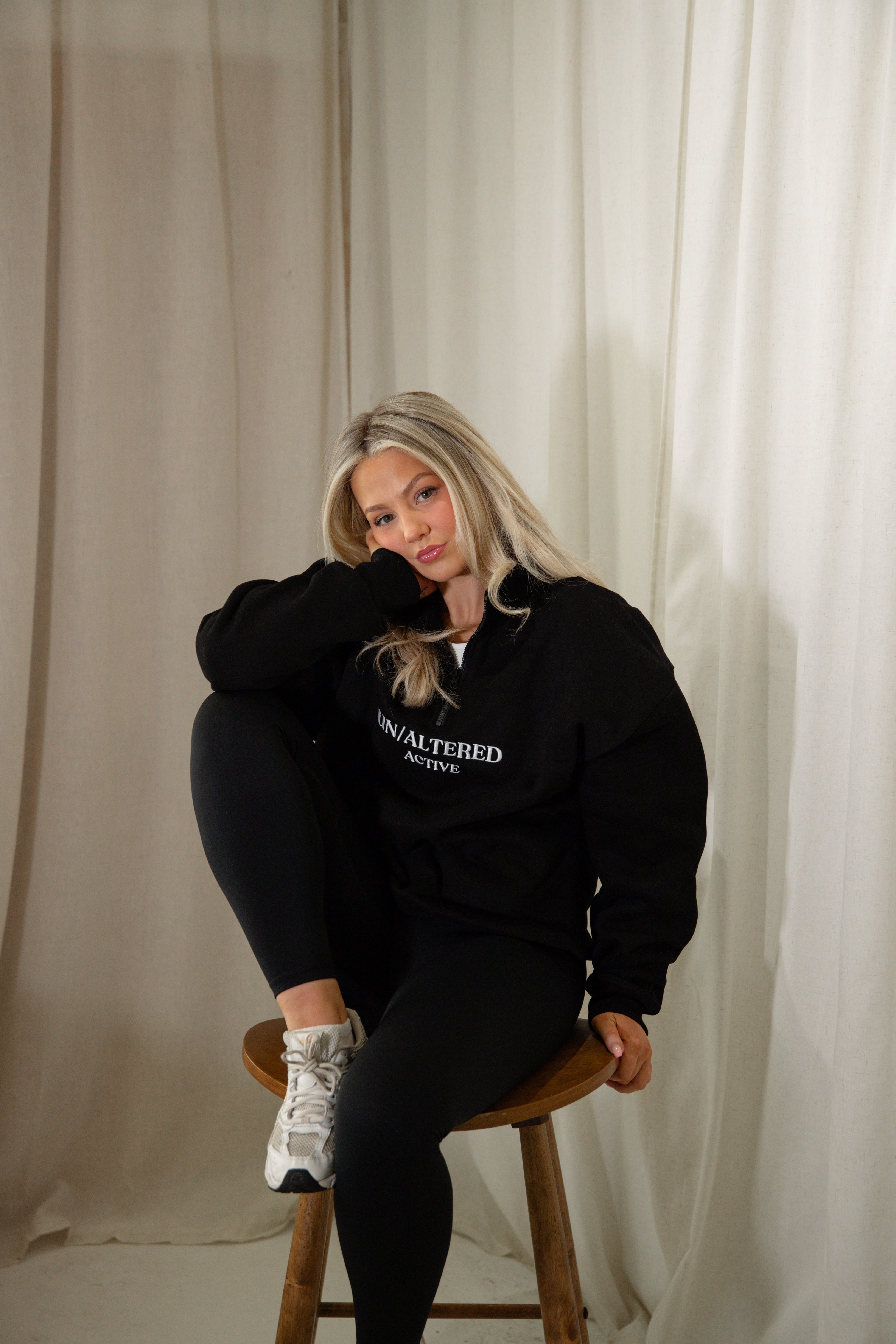 Midnight - Black Quarter Zip