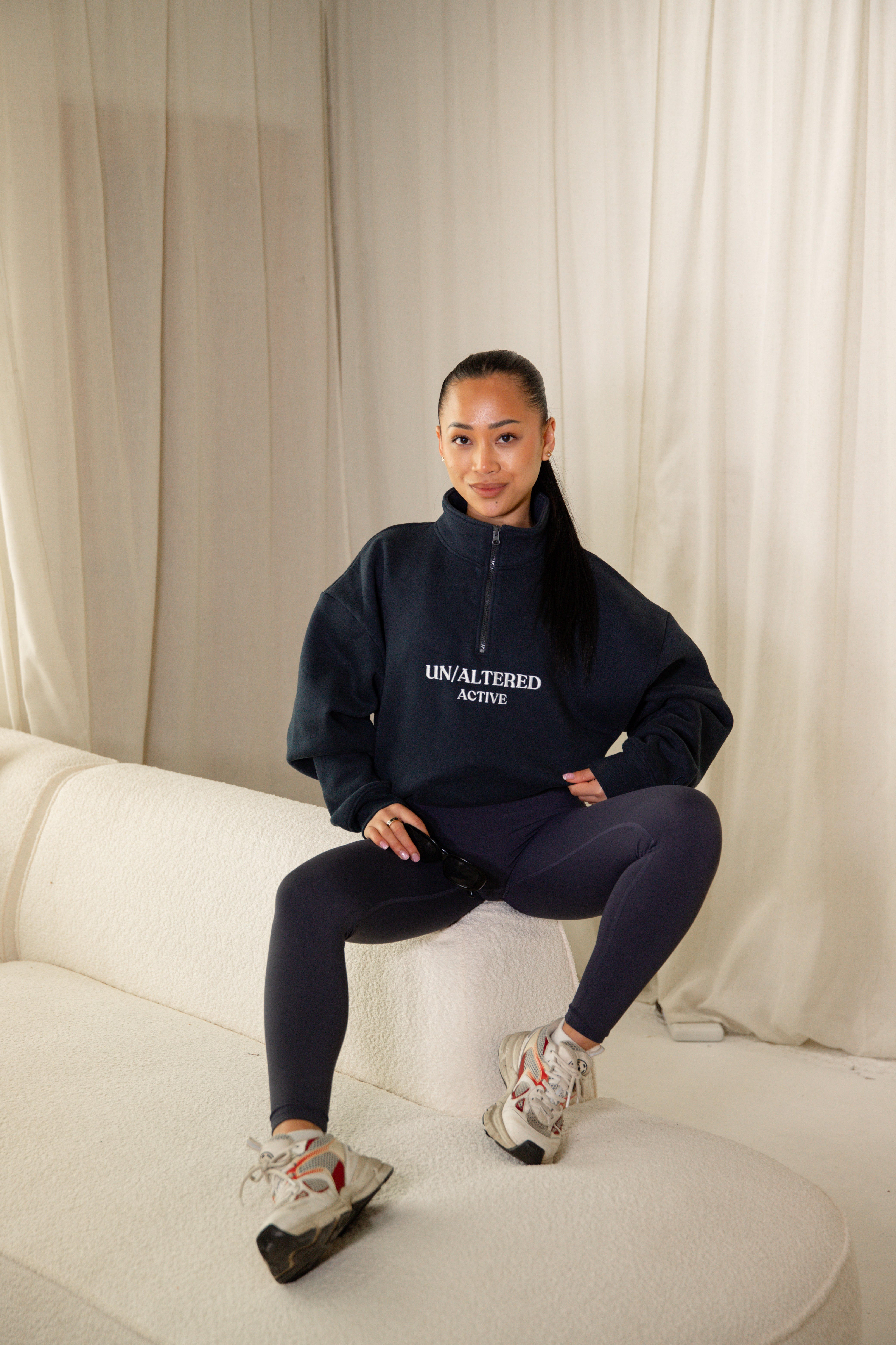 Marine - Navy Quarter Zip