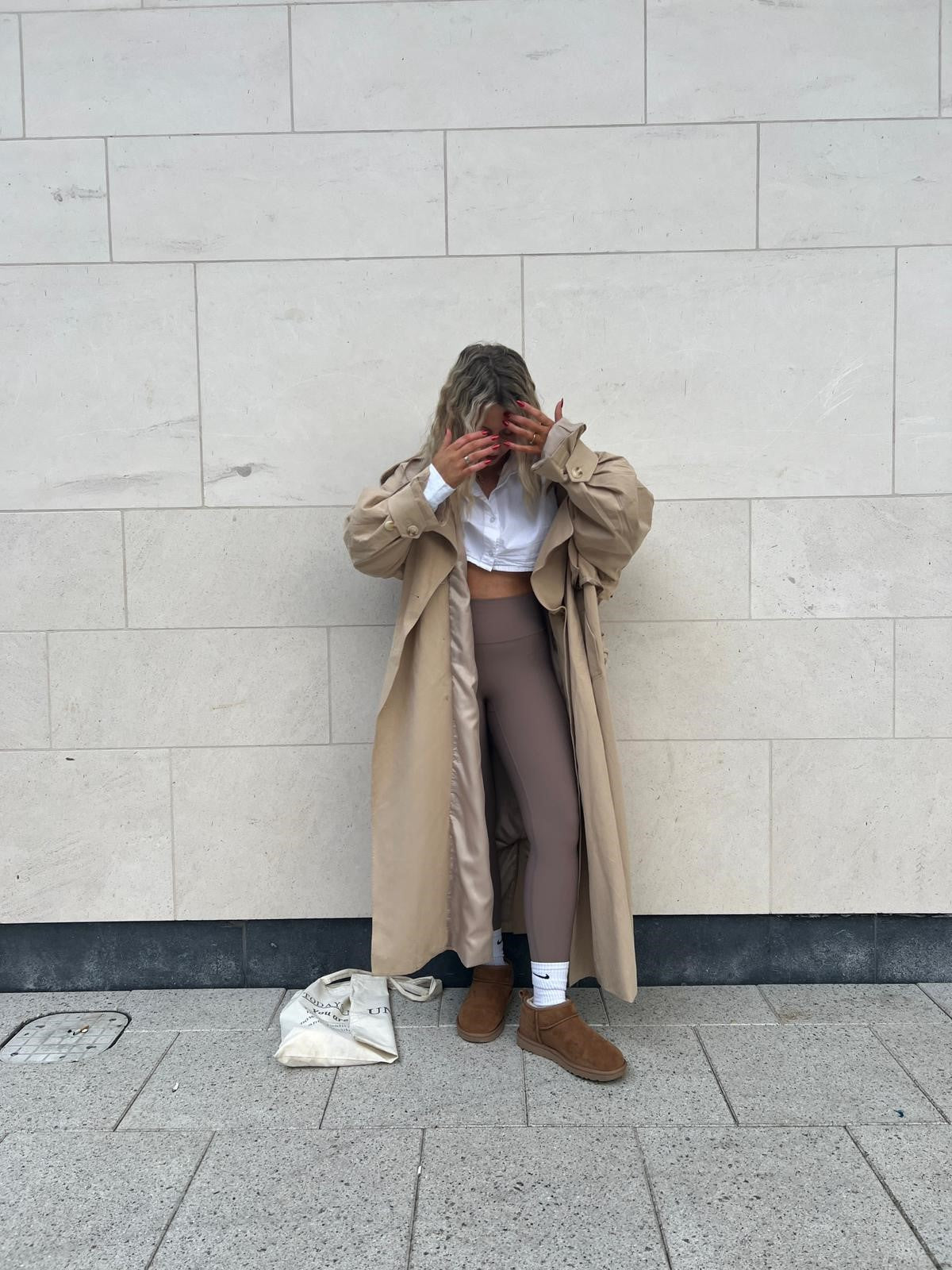 Mocha Ribbed Leggings