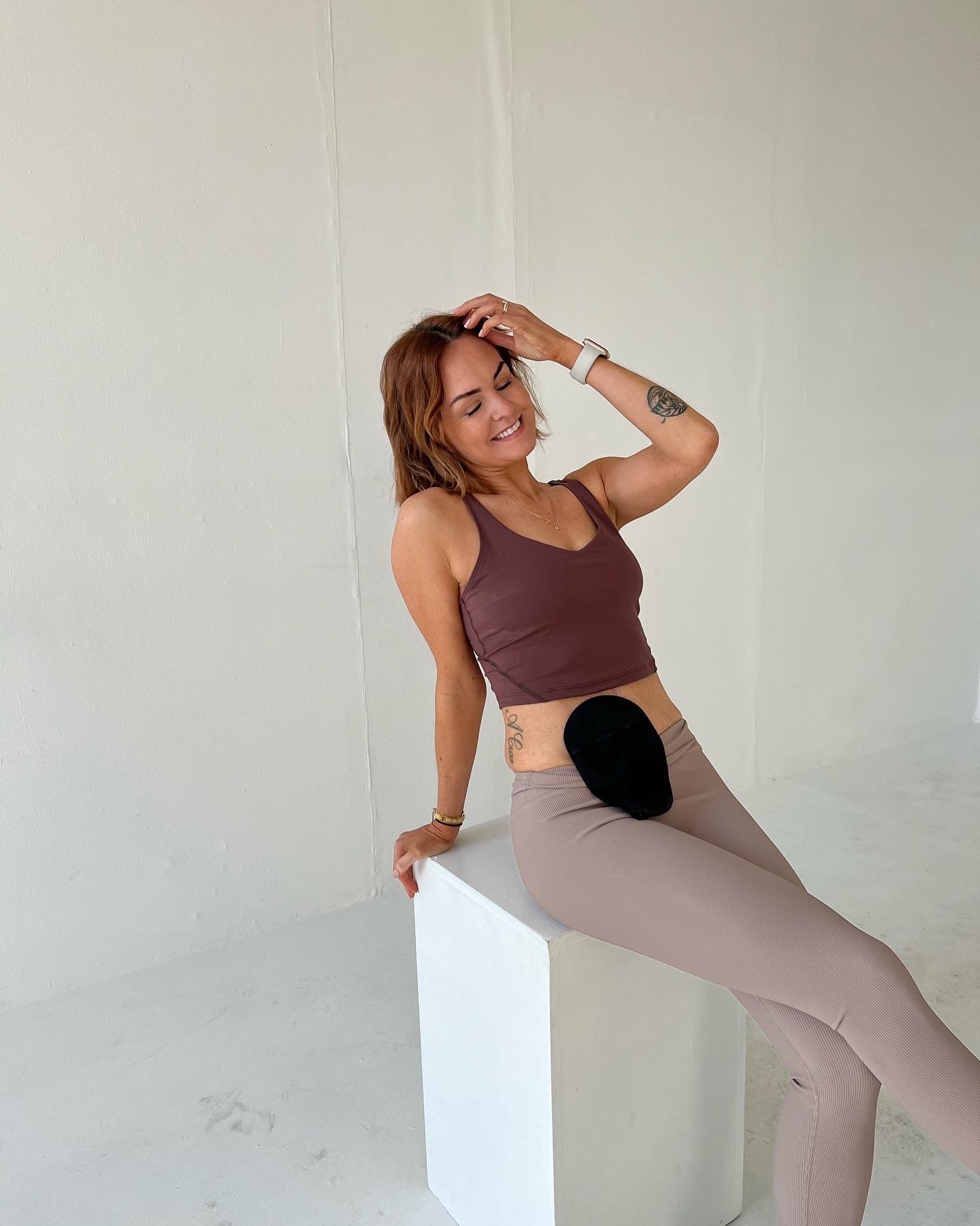 Mushroom Ribbed Leggings