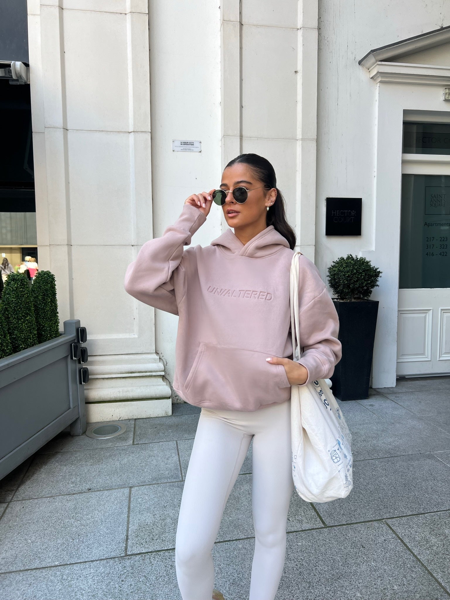 Nude Oversized Hoodie