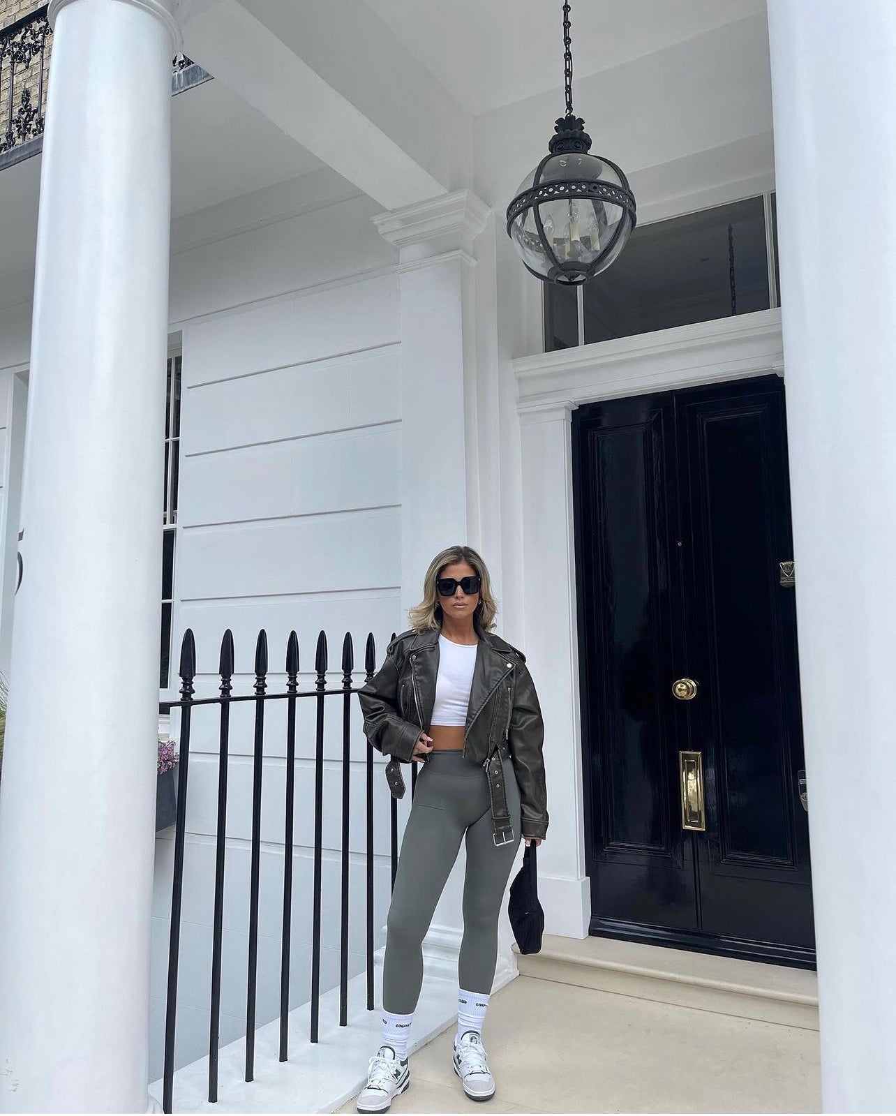 Olive second skin leggings