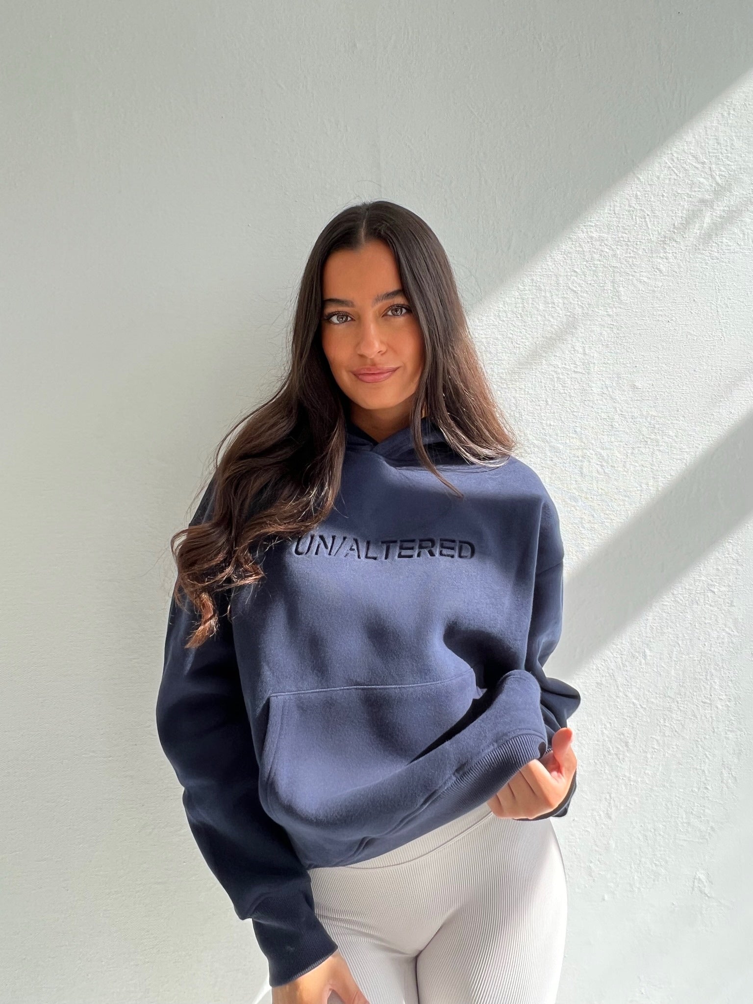 Navy Oversized Hoodie