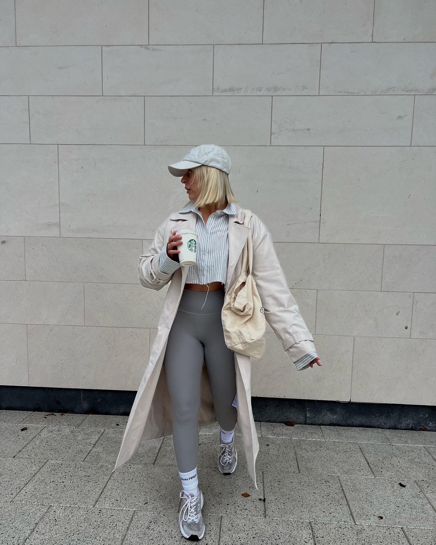 Dove Grey Premium Second Skin Leggings