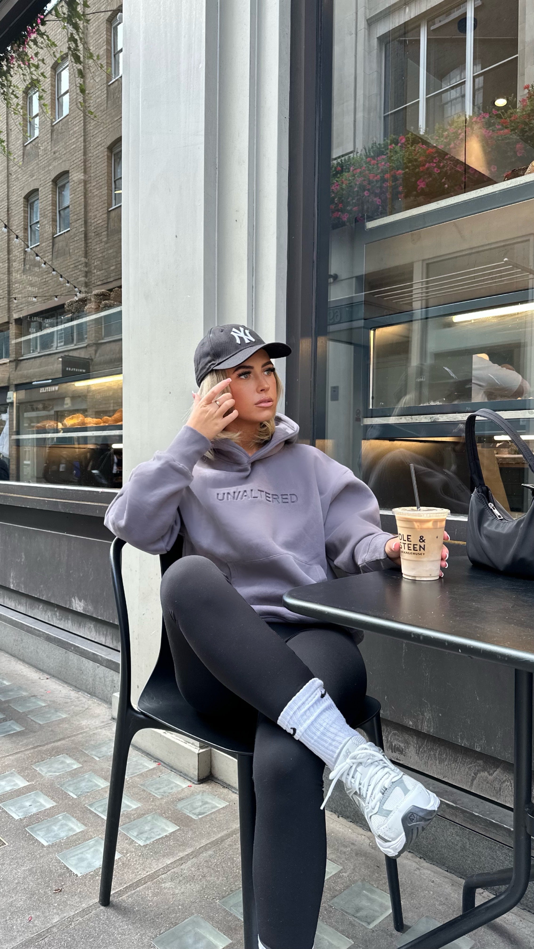 Storm Grey Oversized Hoodie