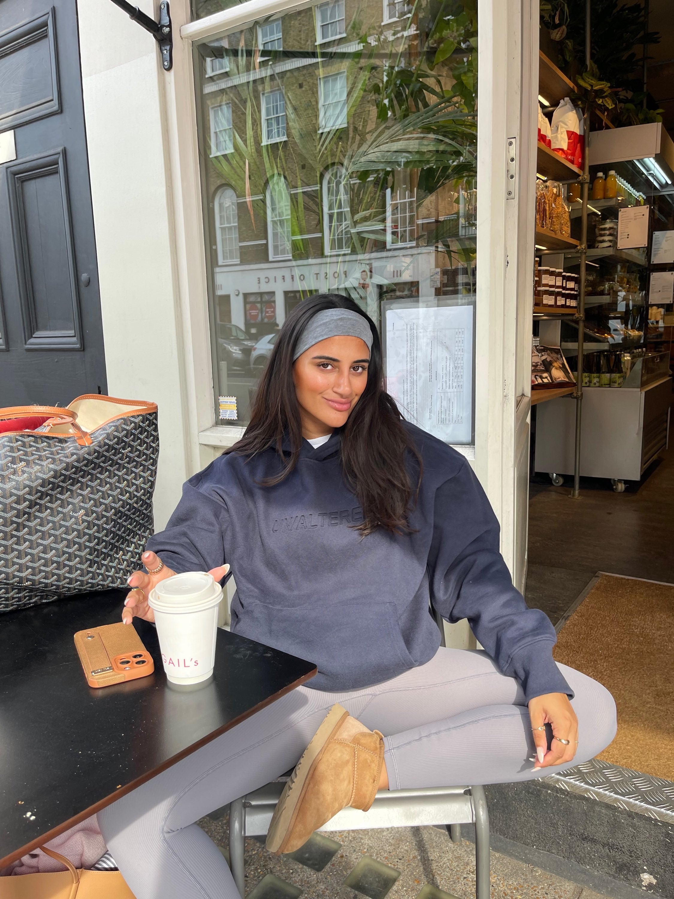 Navy Oversized Hoodie