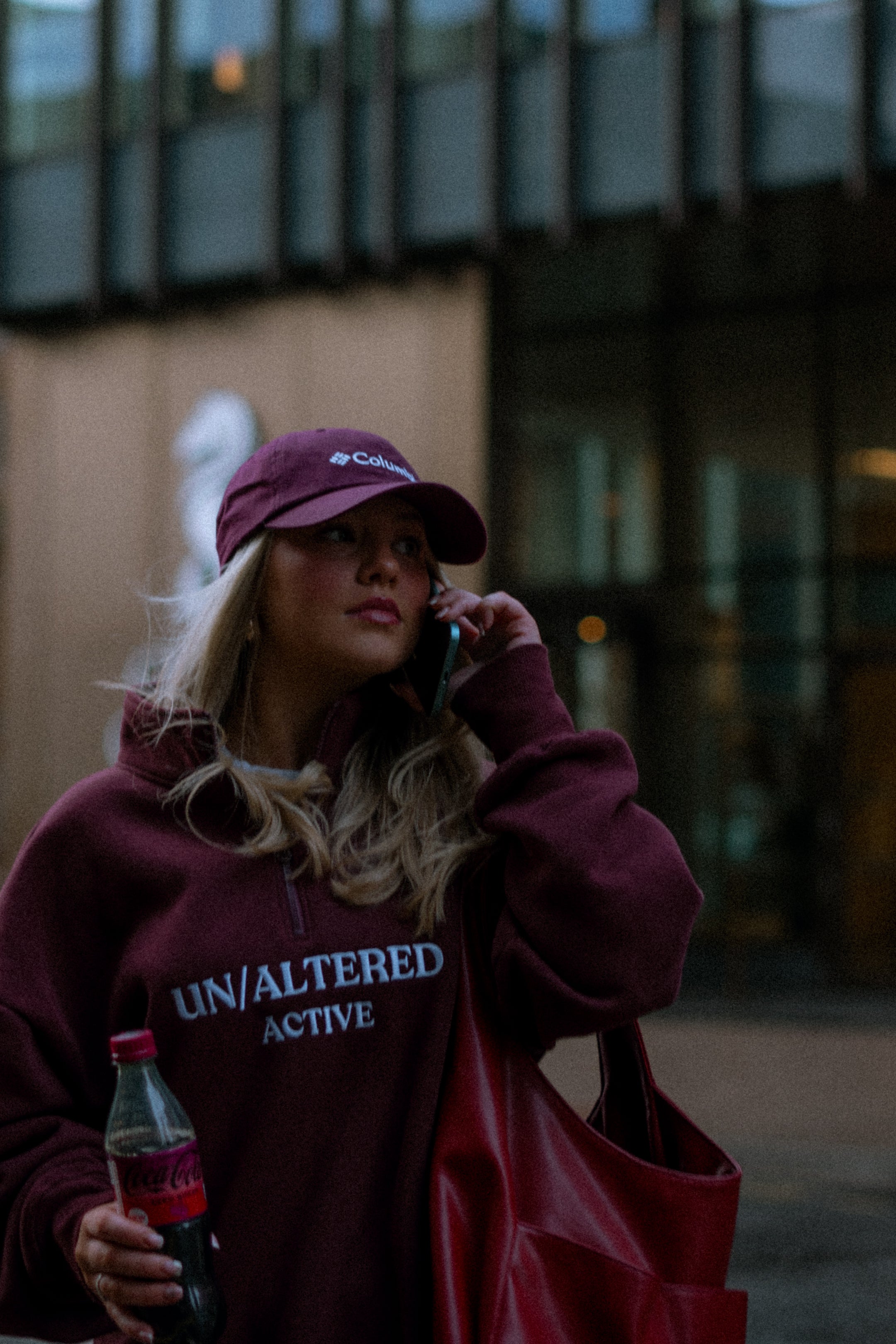 Cherry Cola - Burgundy Quarter Zip