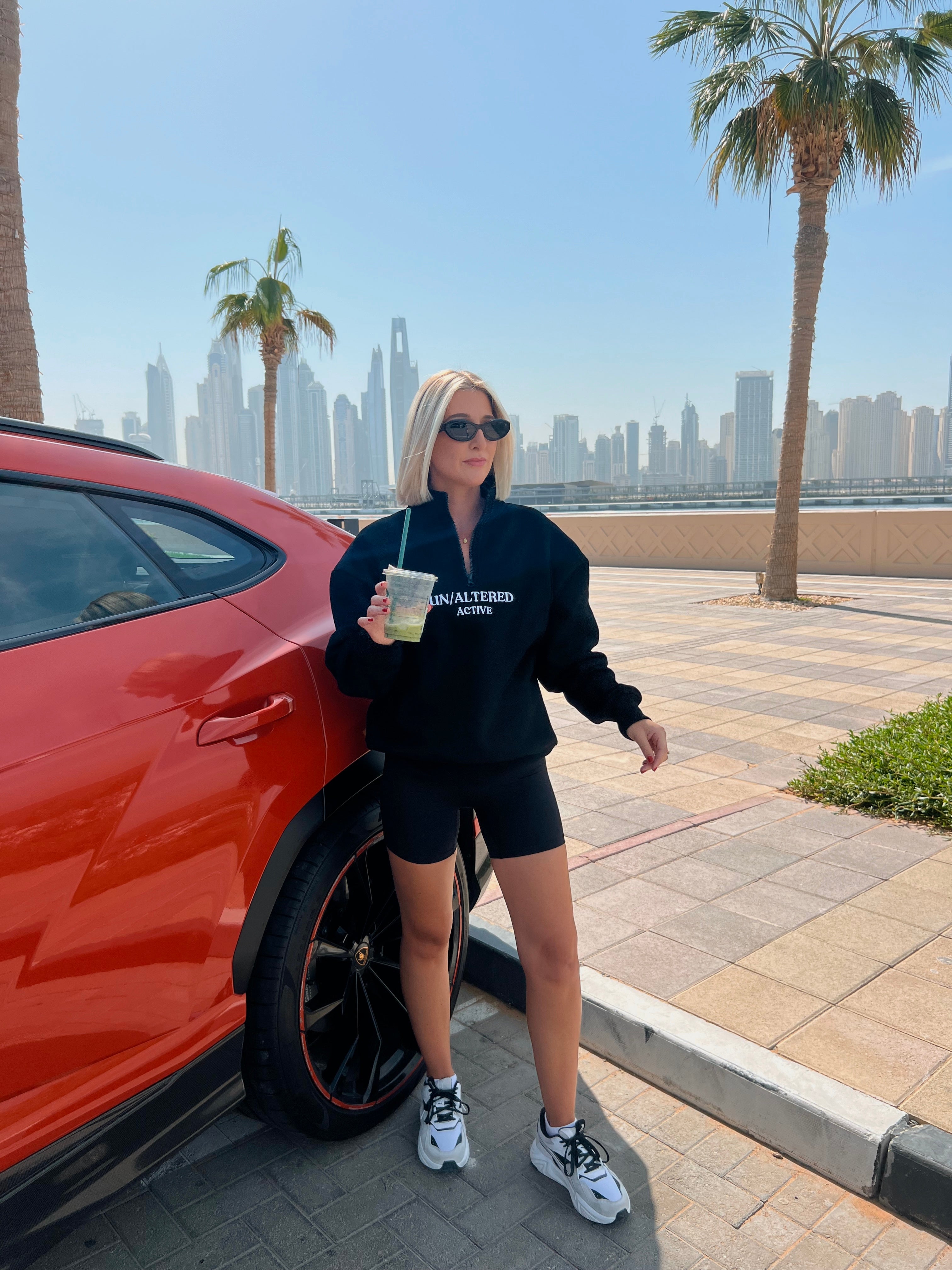 Midnight - Black Quarter Zip