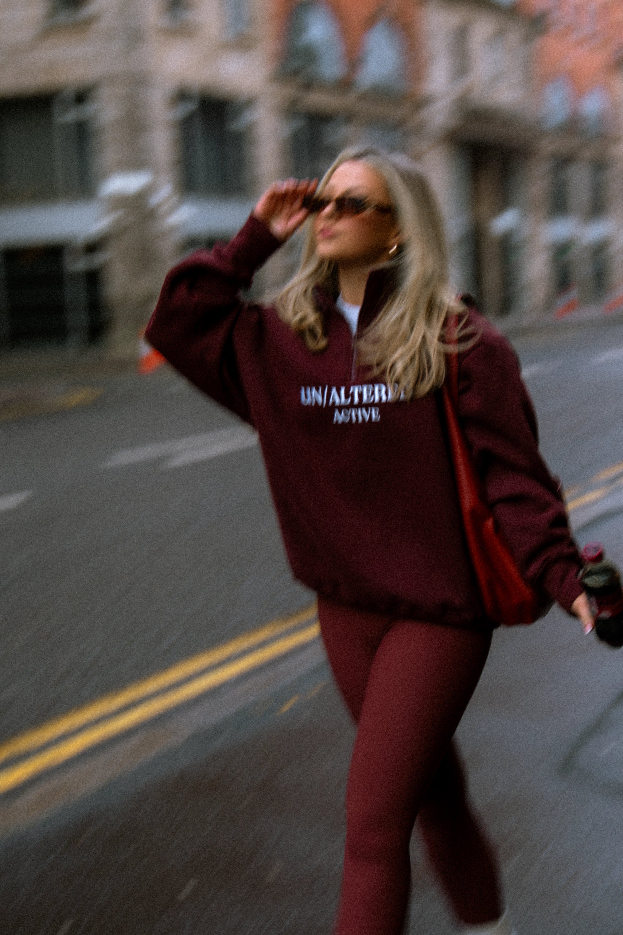 Cherry Cola - Burgundy Quarter Zip