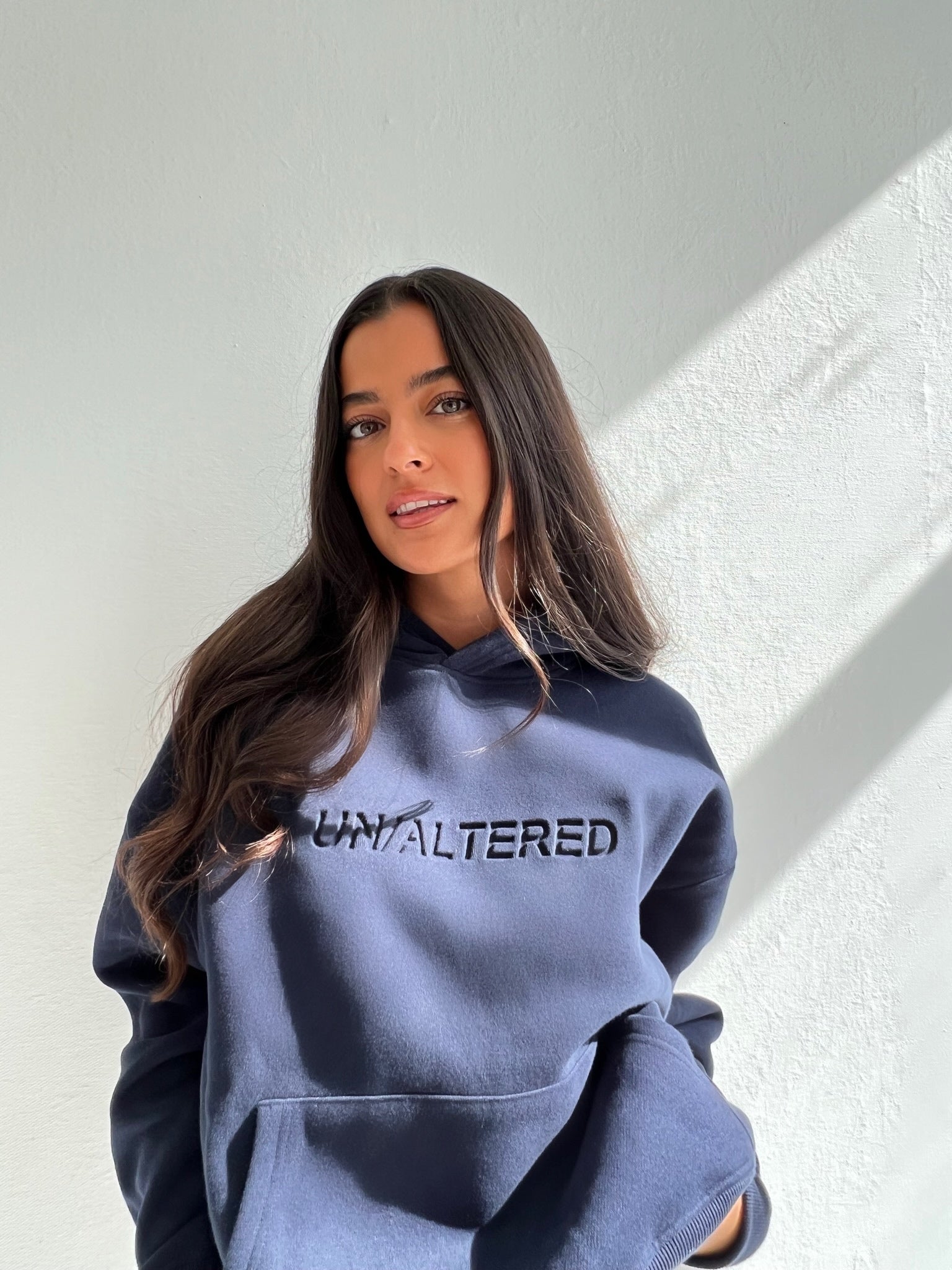 Navy Oversized Hoodie
