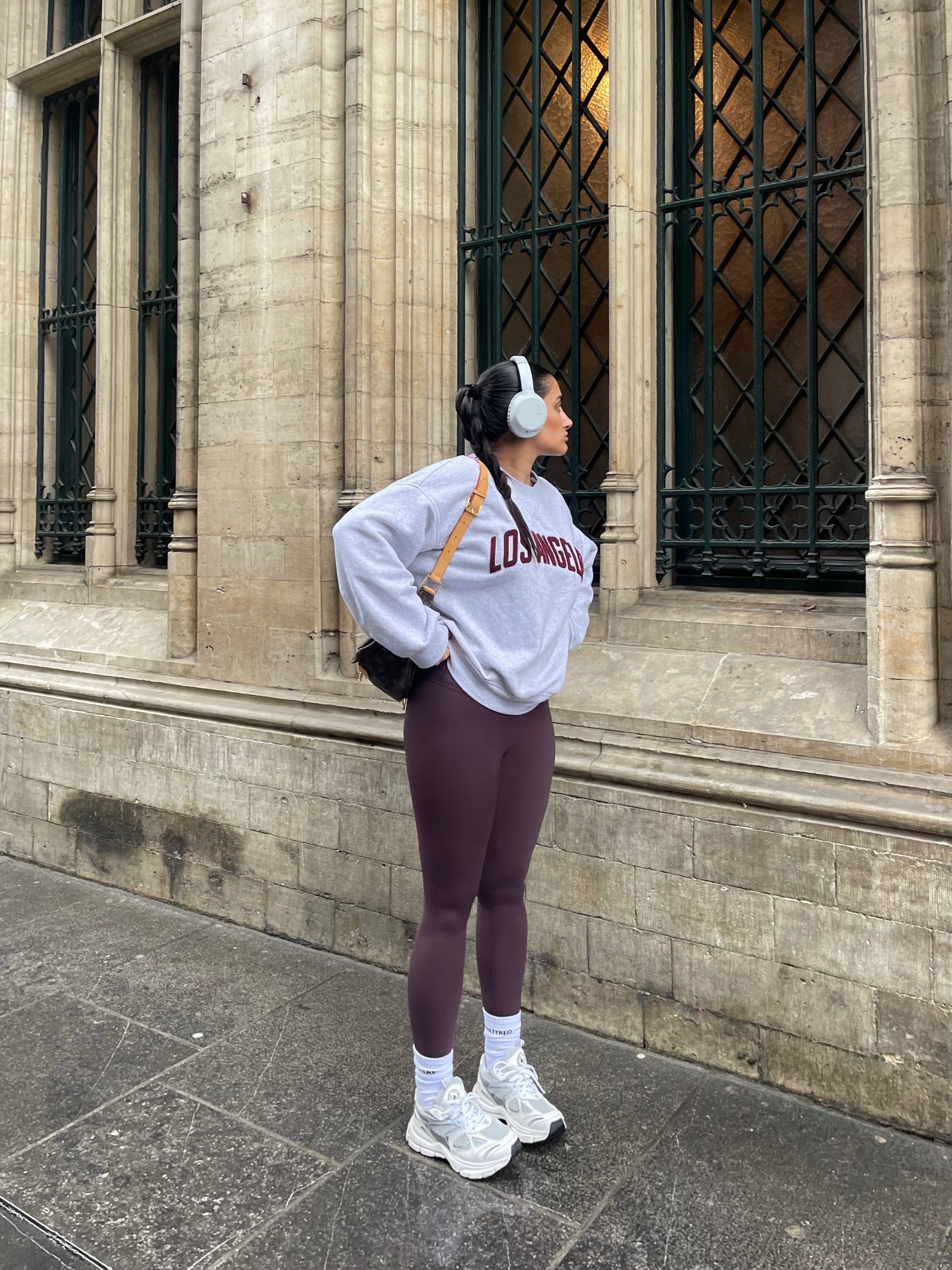 Deep Purple Second Skin Leggings