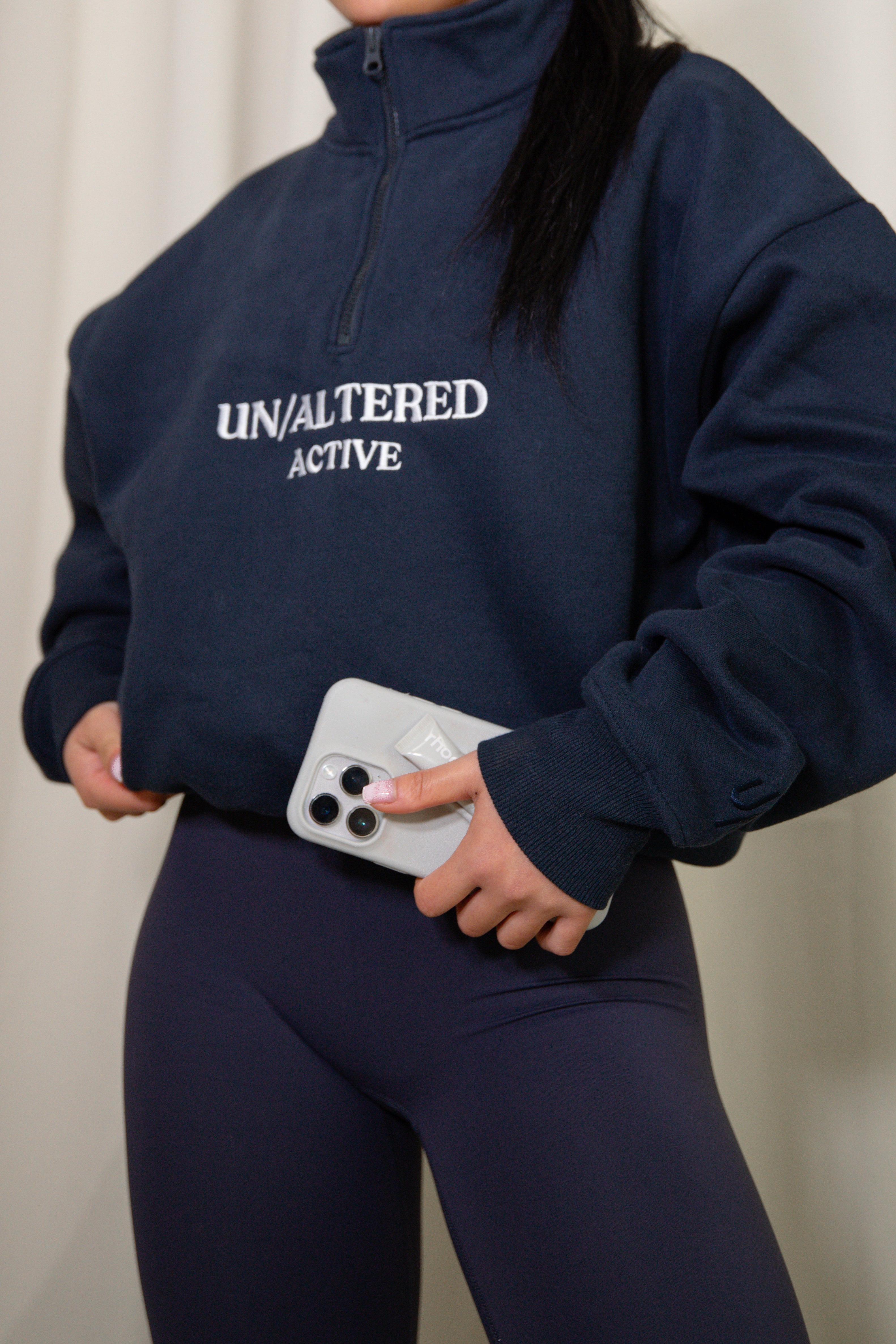 Marine - Navy Quarter Zip