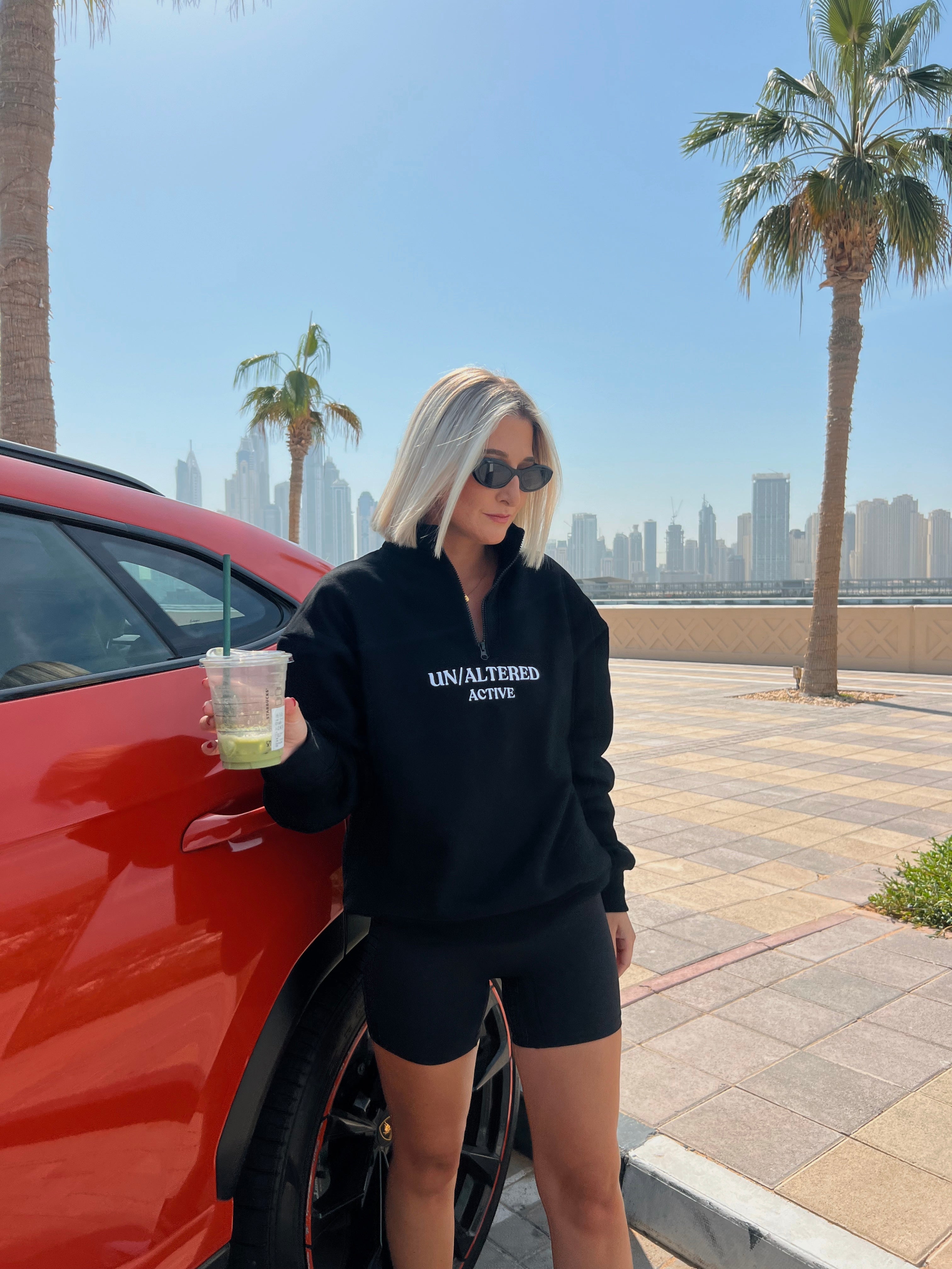 Midnight - Black Quarter Zip