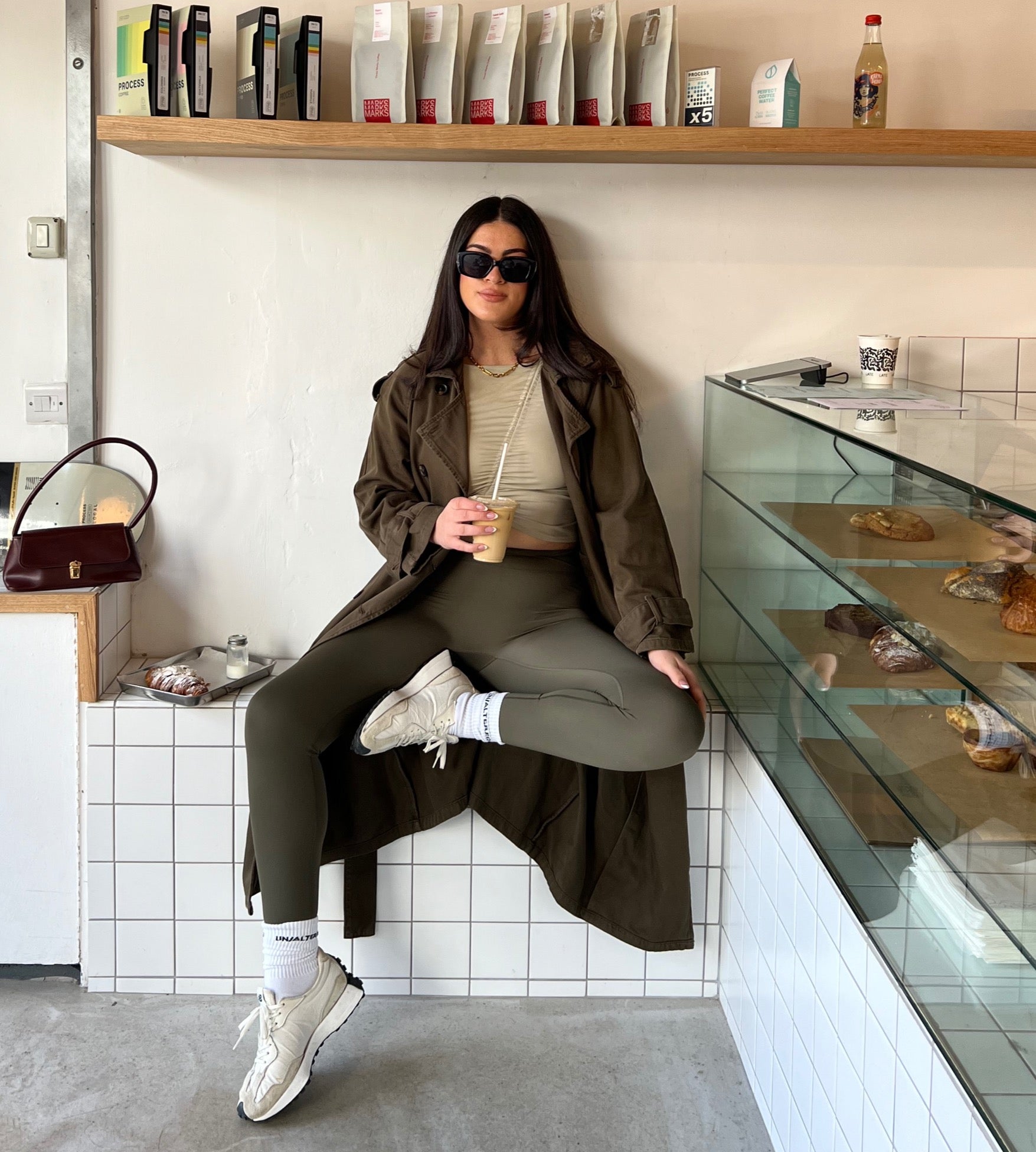 Dark Olive Premium Second Skin Leggings