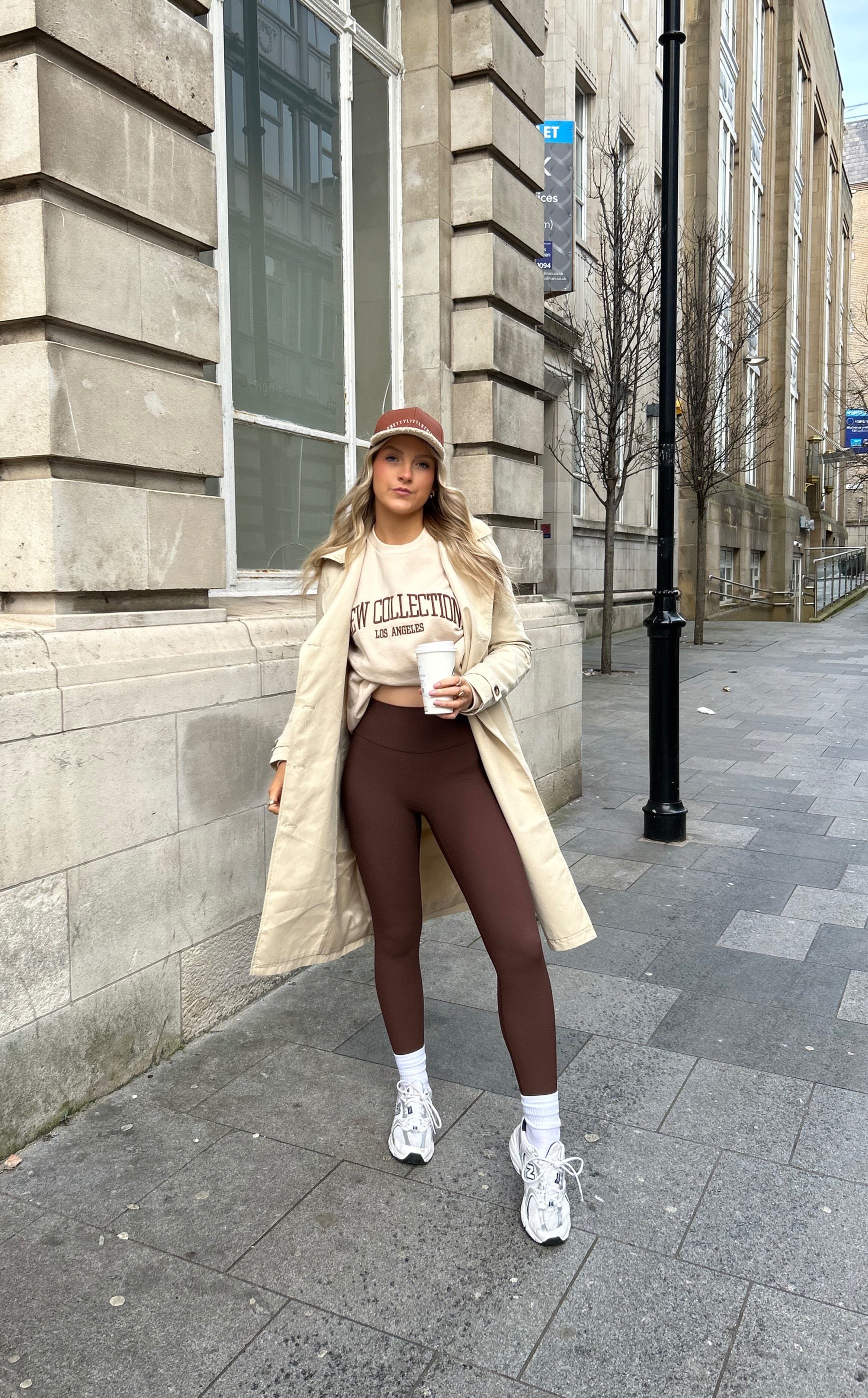 Cocoa Ribbed Leggings